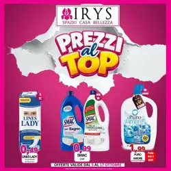 Volantino promozionale Irys  valide dal 05/10/2026