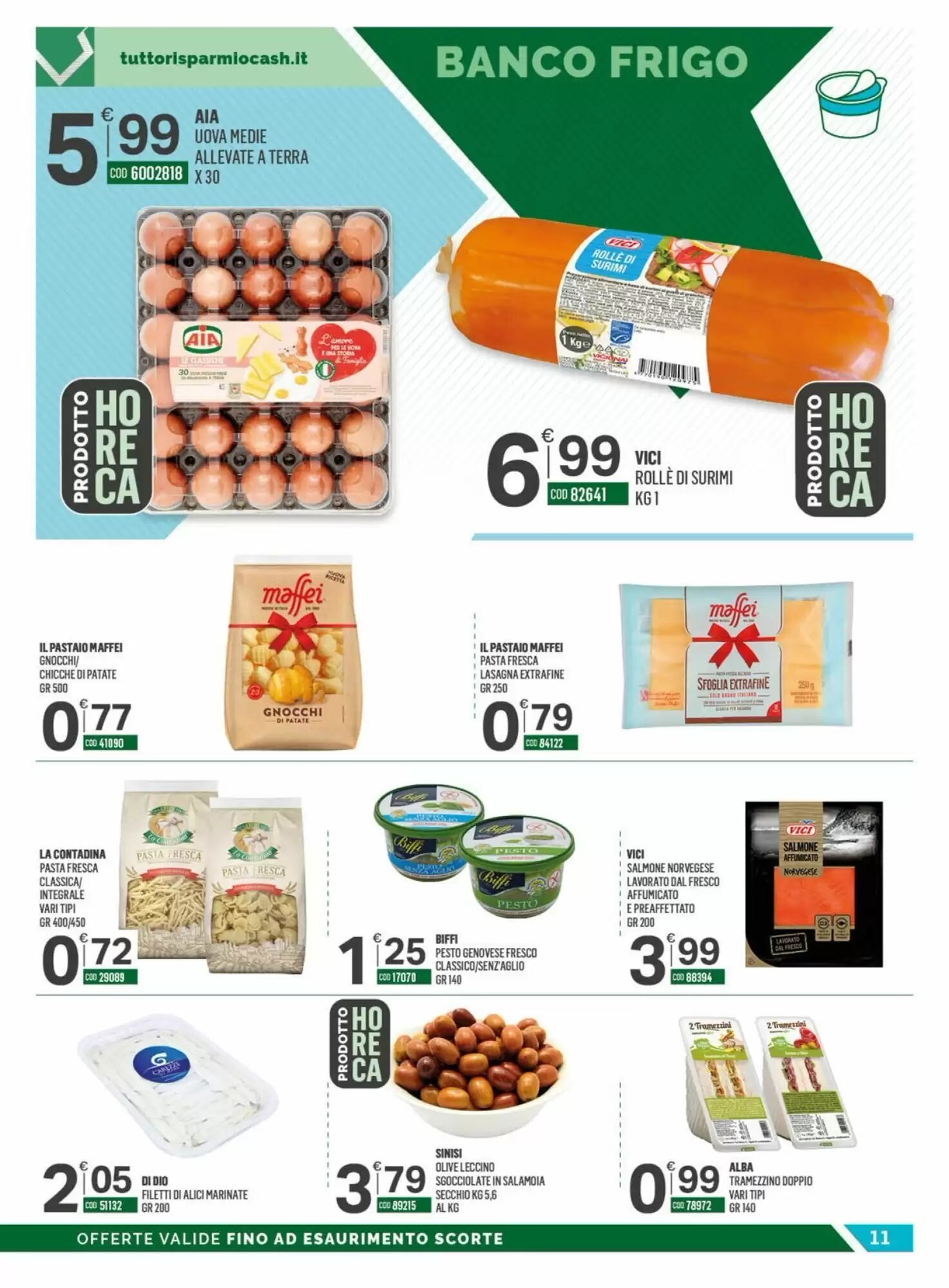 Volantino promozionale Tutto Risparmio Cash&Carry  valide dal 05/10/2026 - Pagina 11.