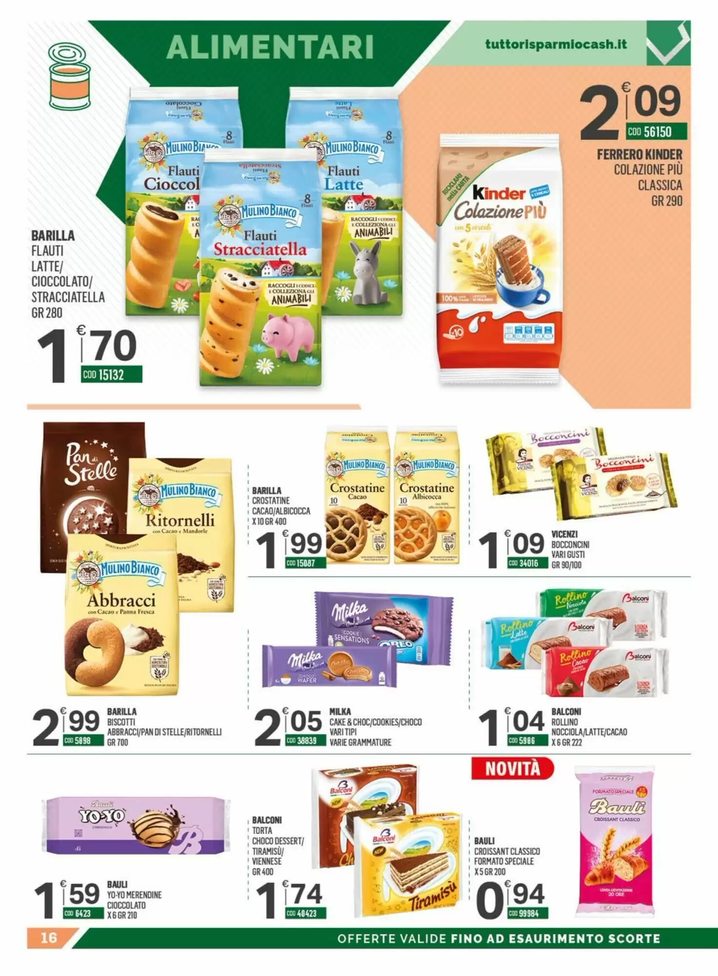 Volantino promozionale Tutto Risparmio Cash&Carry  valide dal 05/10/2026 - Pagina 16.