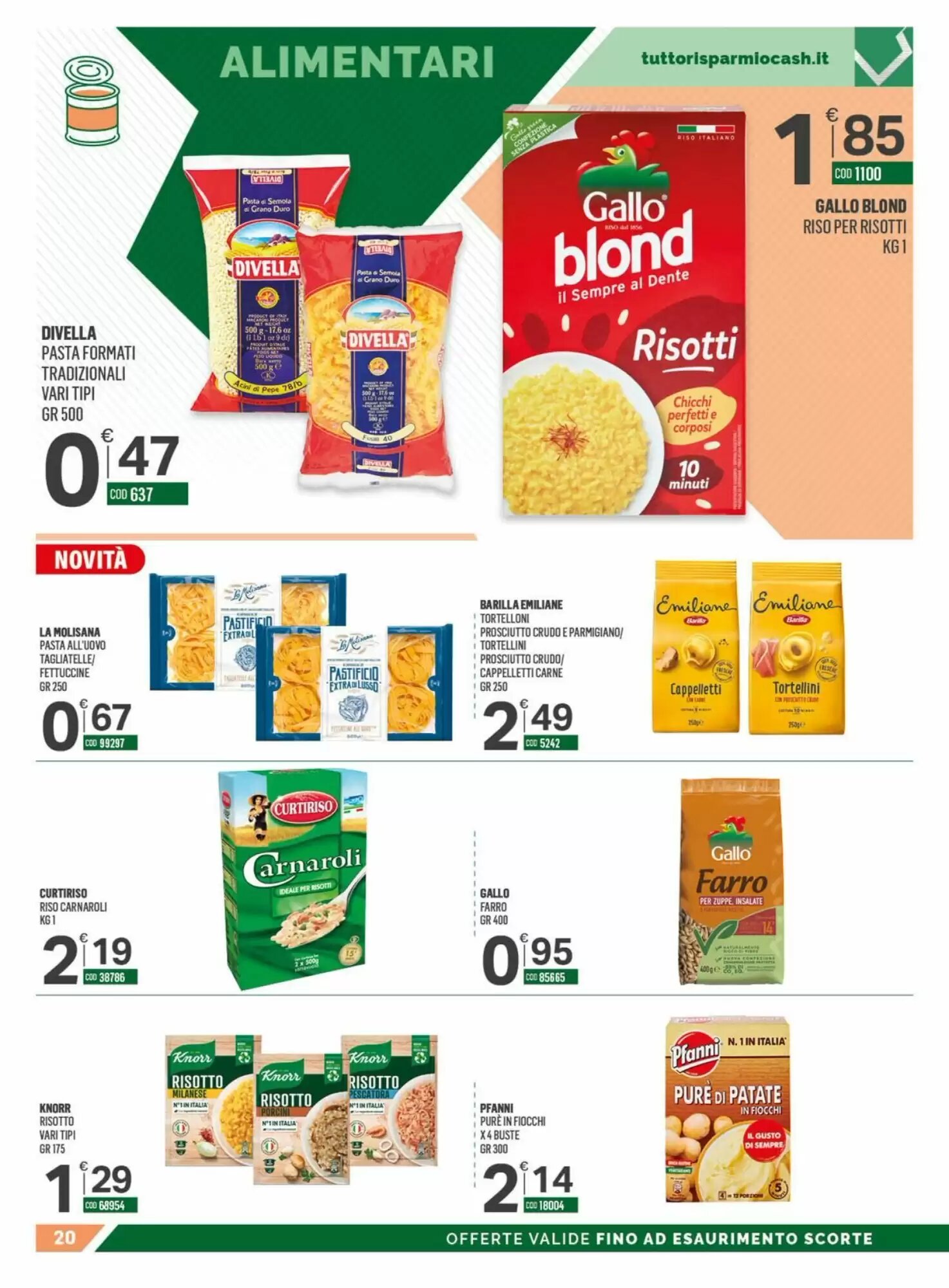 Volantino promozionale Tutto Risparmio Cash&Carry  valide dal 05/10/2026 - Pagina 20.