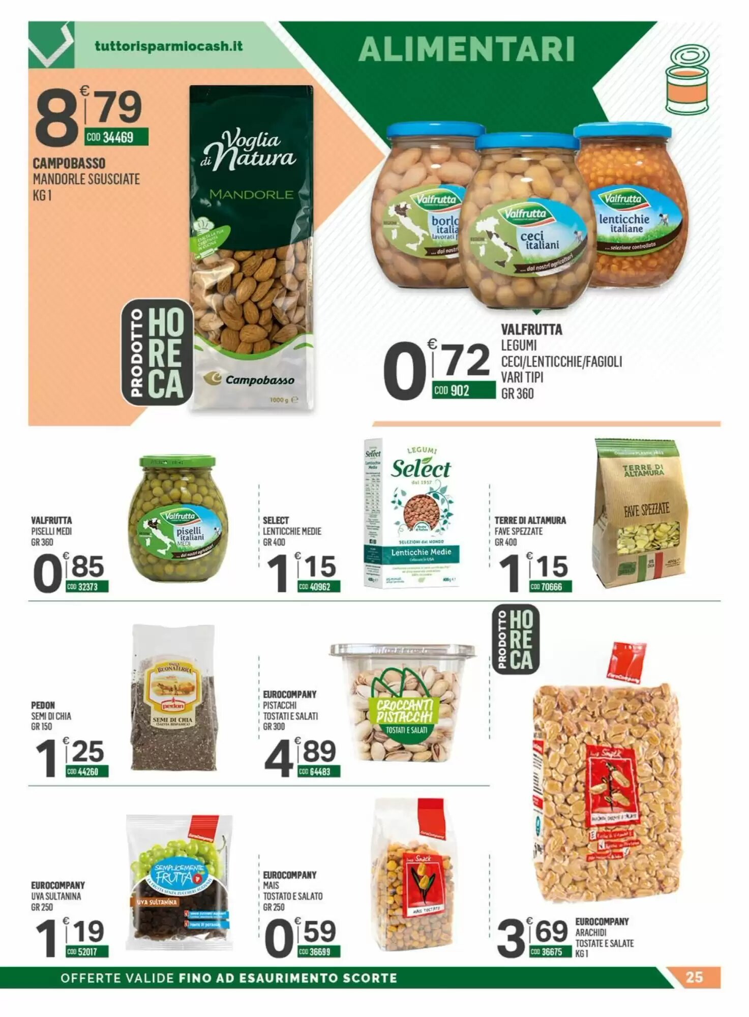 Volantino promozionale Tutto Risparmio Cash&Carry  valide dal 05/10/2026 - Pagina 25.