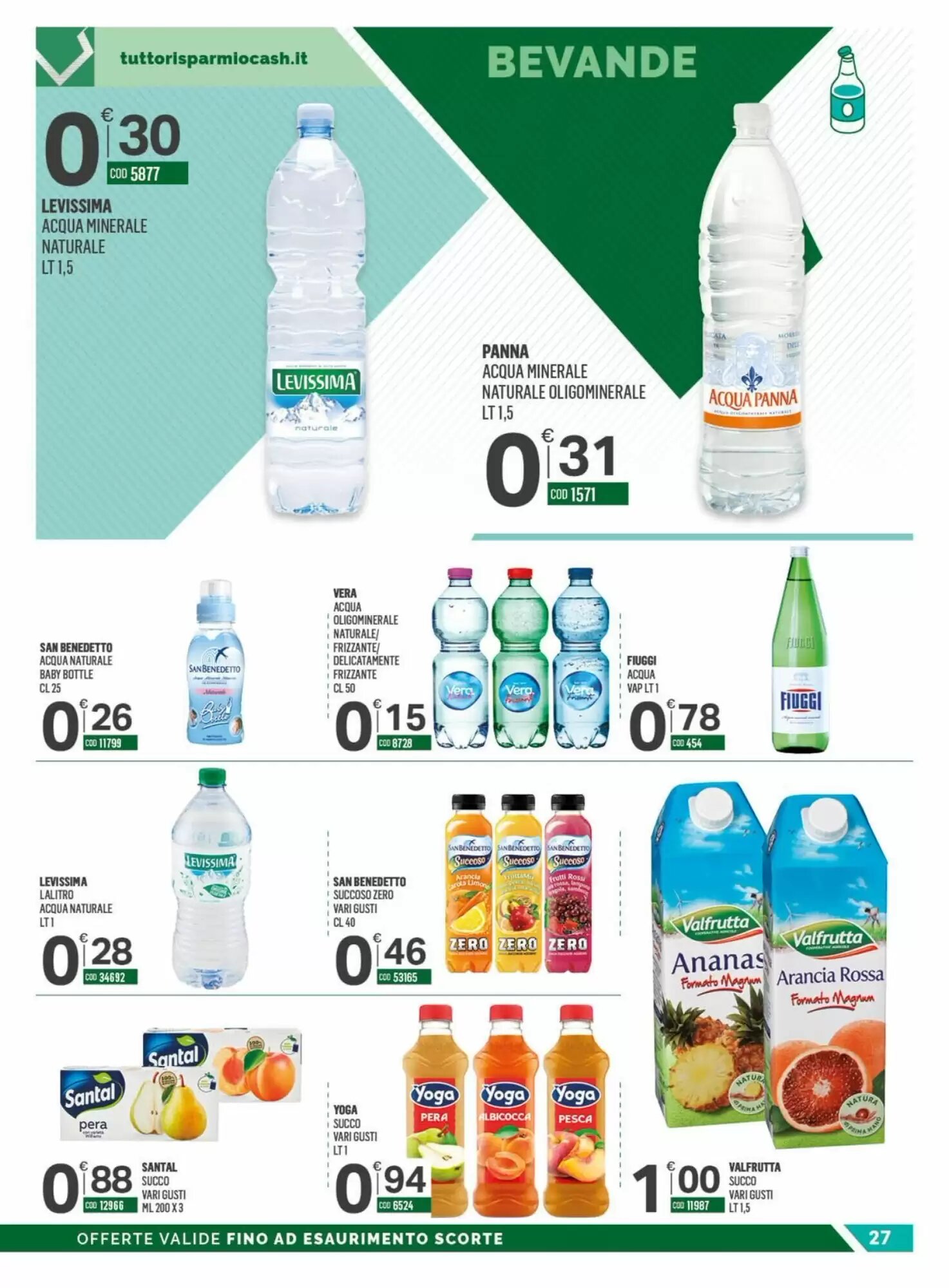 Volantino promozionale Tutto Risparmio Cash&Carry  valide dal 05/10/2026 - Pagina 27.