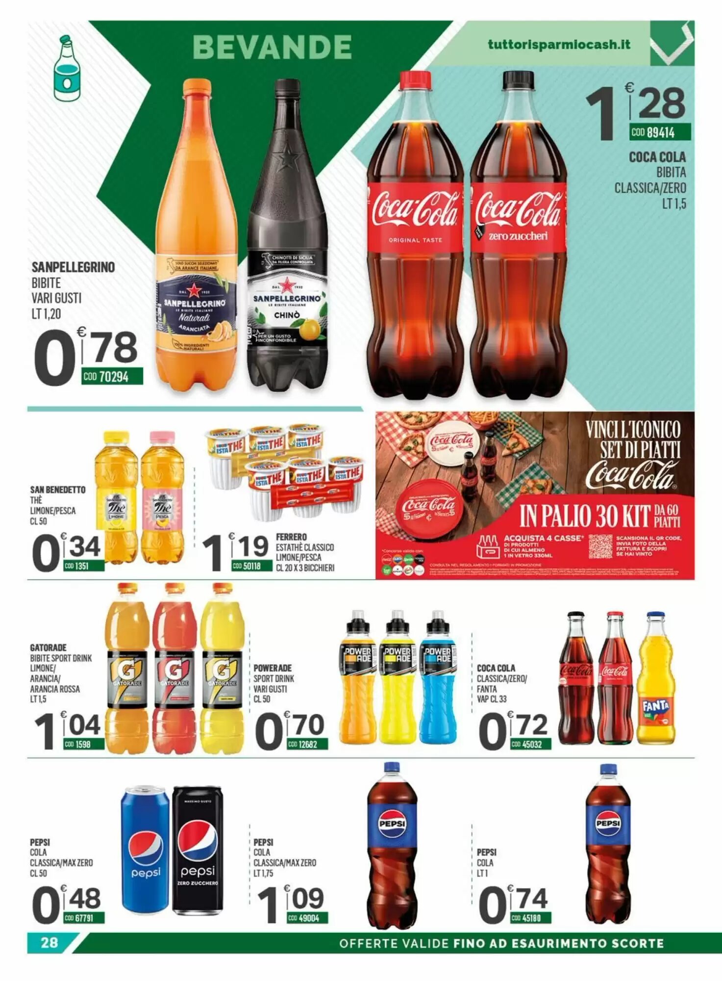 Volantino promozionale Tutto Risparmio Cash&Carry  valide dal 05/10/2026 - Pagina 28.