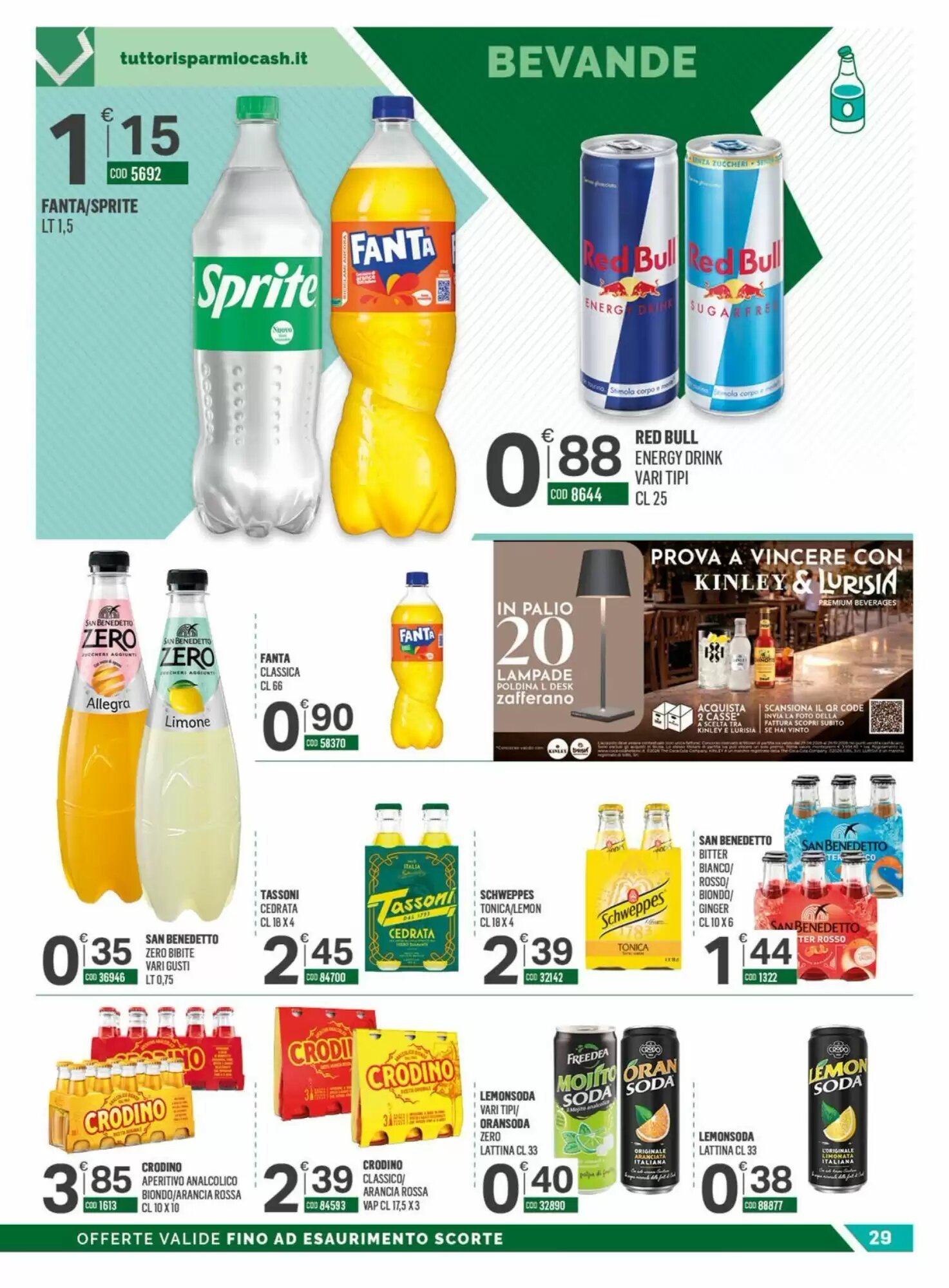 Volantino promozionale Tutto Risparmio Cash&Carry  valide dal 05/10/2026 - Pagina 29.