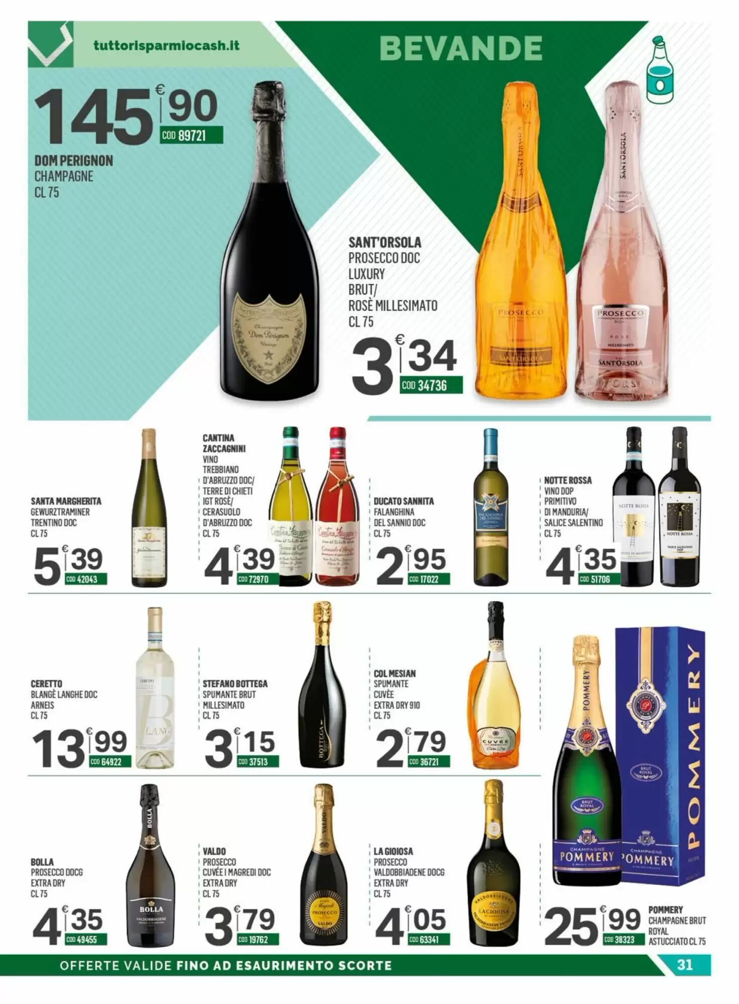 Volantino promozionale Tutto Risparmio Cash&Carry  valide dal 05/10/2026 - Pagina 31.
