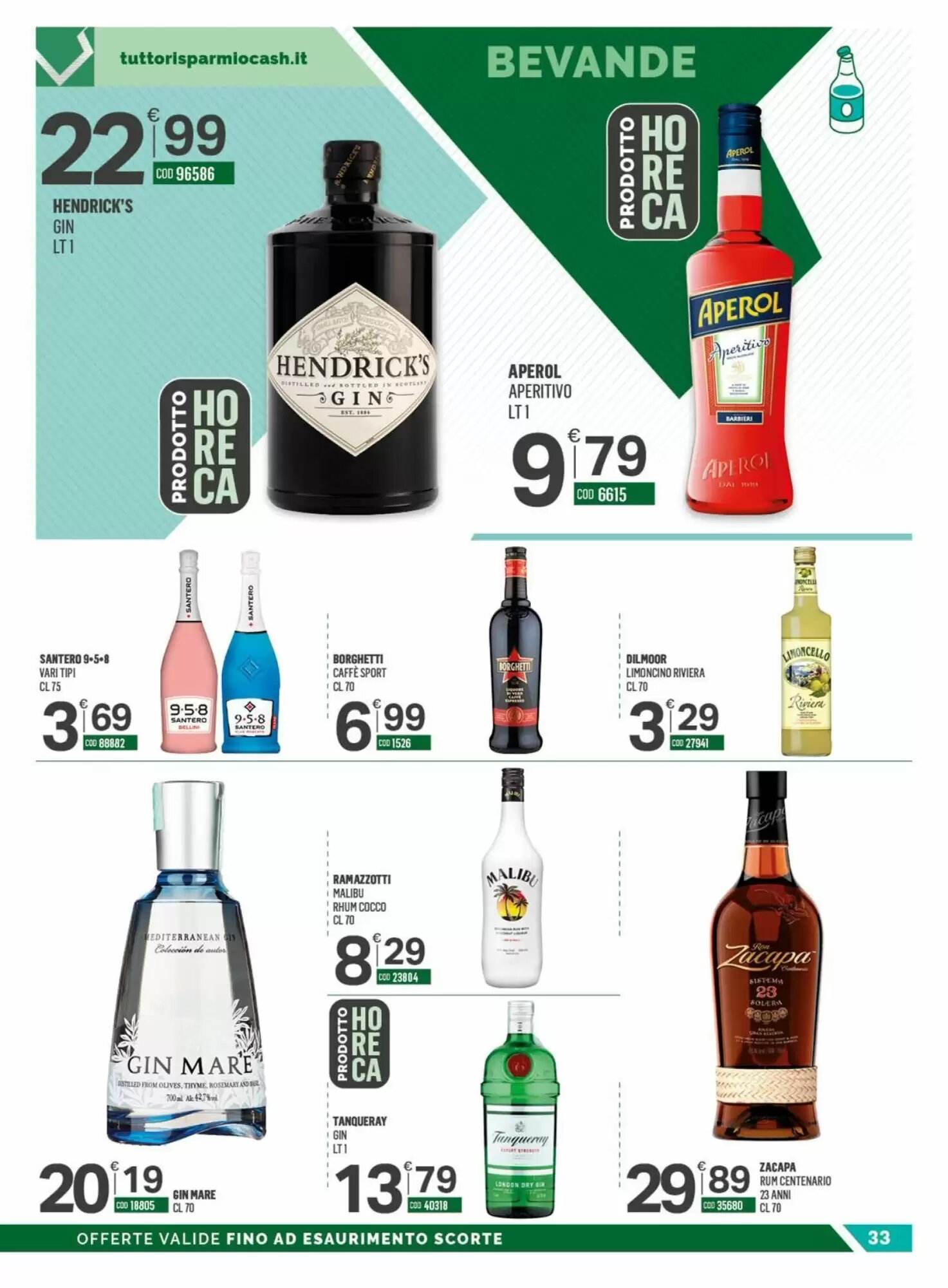 Volantino promozionale Tutto Risparmio Cash&Carry  valide dal 05/10/2026 - Pagina 33.