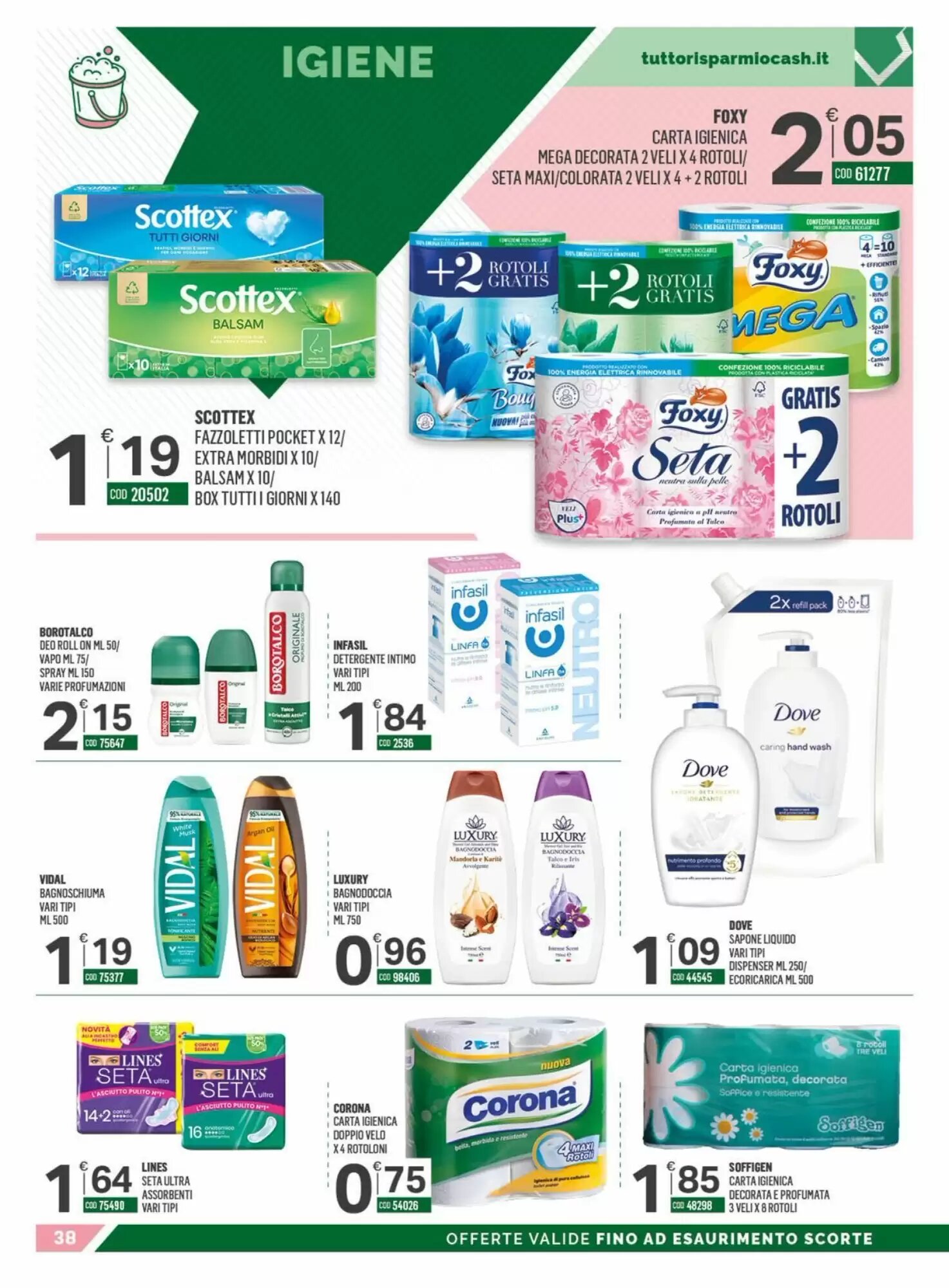 Volantino promozionale Tutto Risparmio Cash&Carry  valide dal 05/10/2026 - Pagina 38.