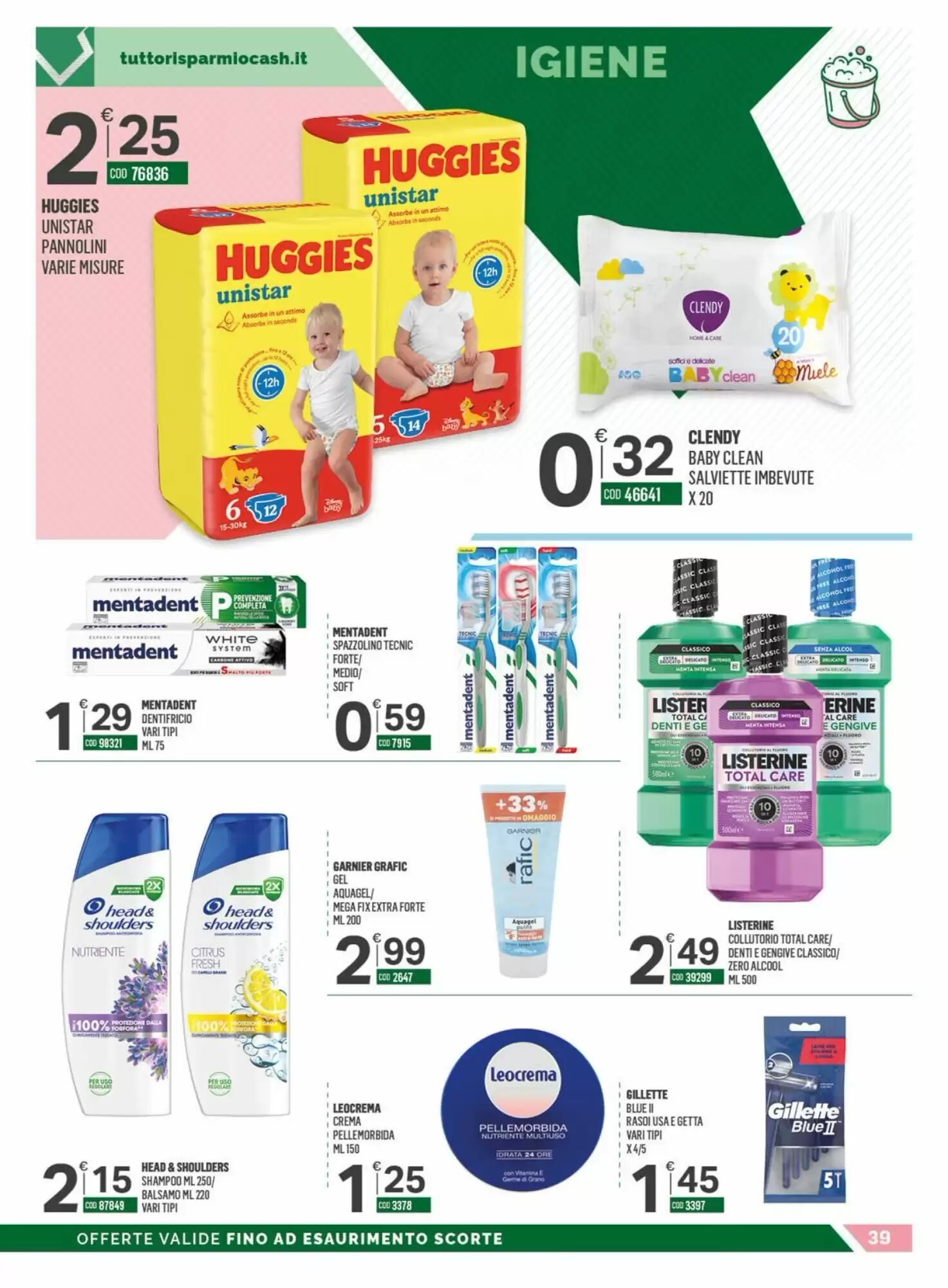 Volantino promozionale Tutto Risparmio Cash&Carry  valide dal 05/10/2026 - Pagina 39.