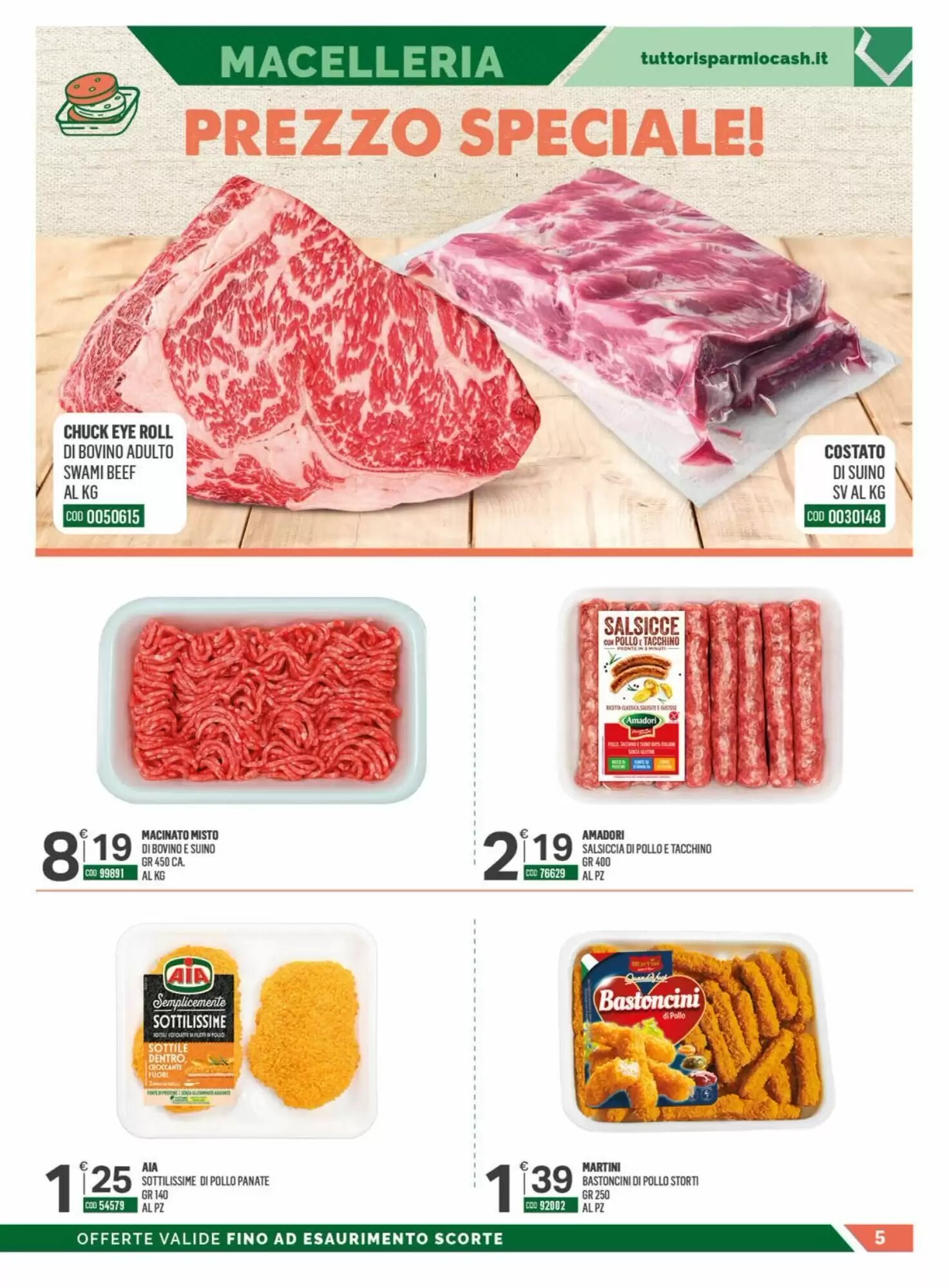 Volantino promozionale Tutto Risparmio Cash&Carry  valide dal 05/10/2026 - Pagina 5.