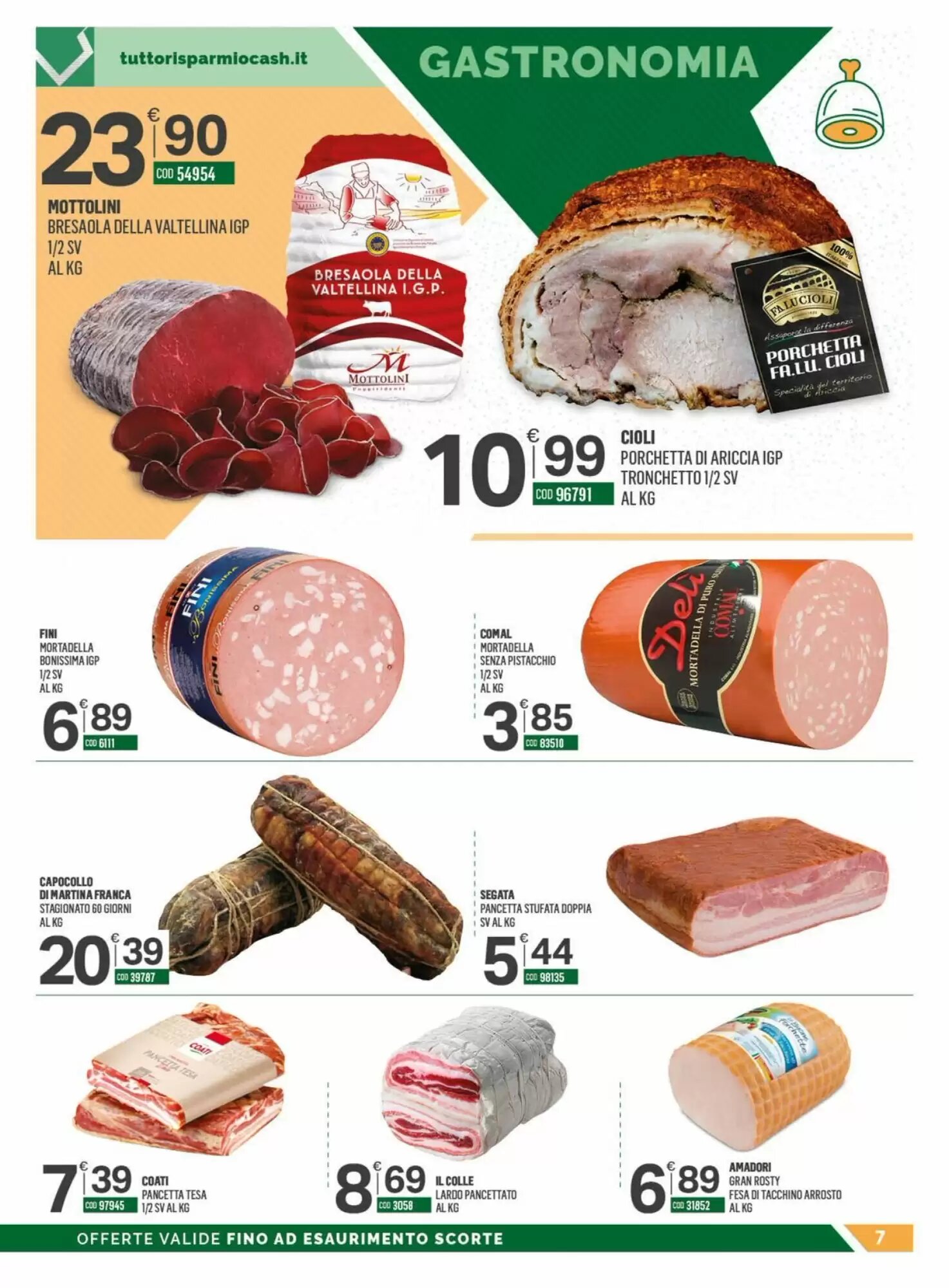 Volantino promozionale Tutto Risparmio Cash&Carry  valide dal 05/10/2026 - Pagina 7.