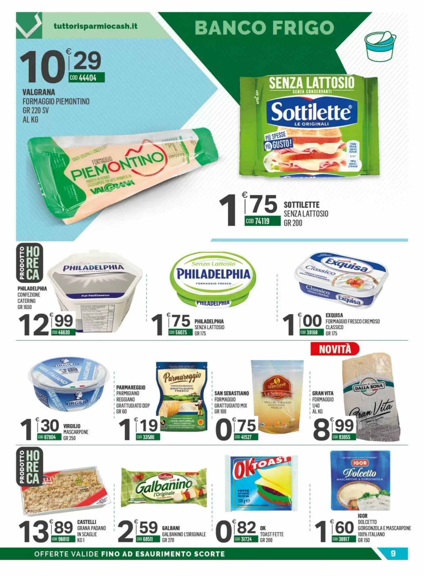 Volantino promozionale Tutto Risparmio Cash&Carry  valide dal 05/10/2026 - Pagina 9.