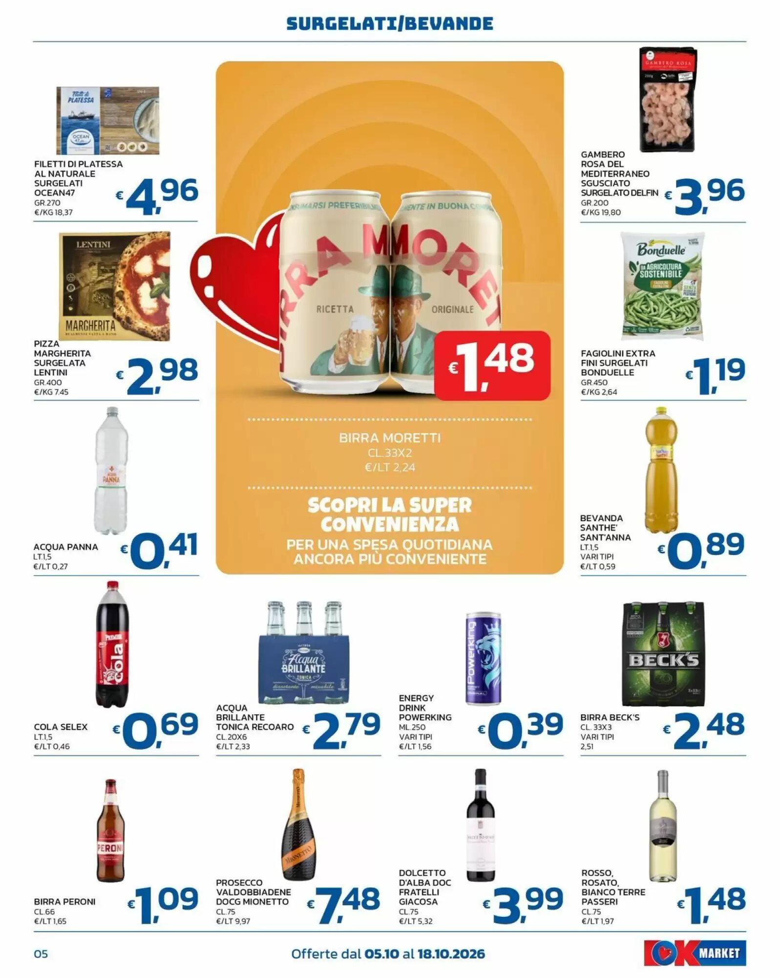 Volantino promozionale Ok Market  valide dal 05/10/2026 - Pagina 5.