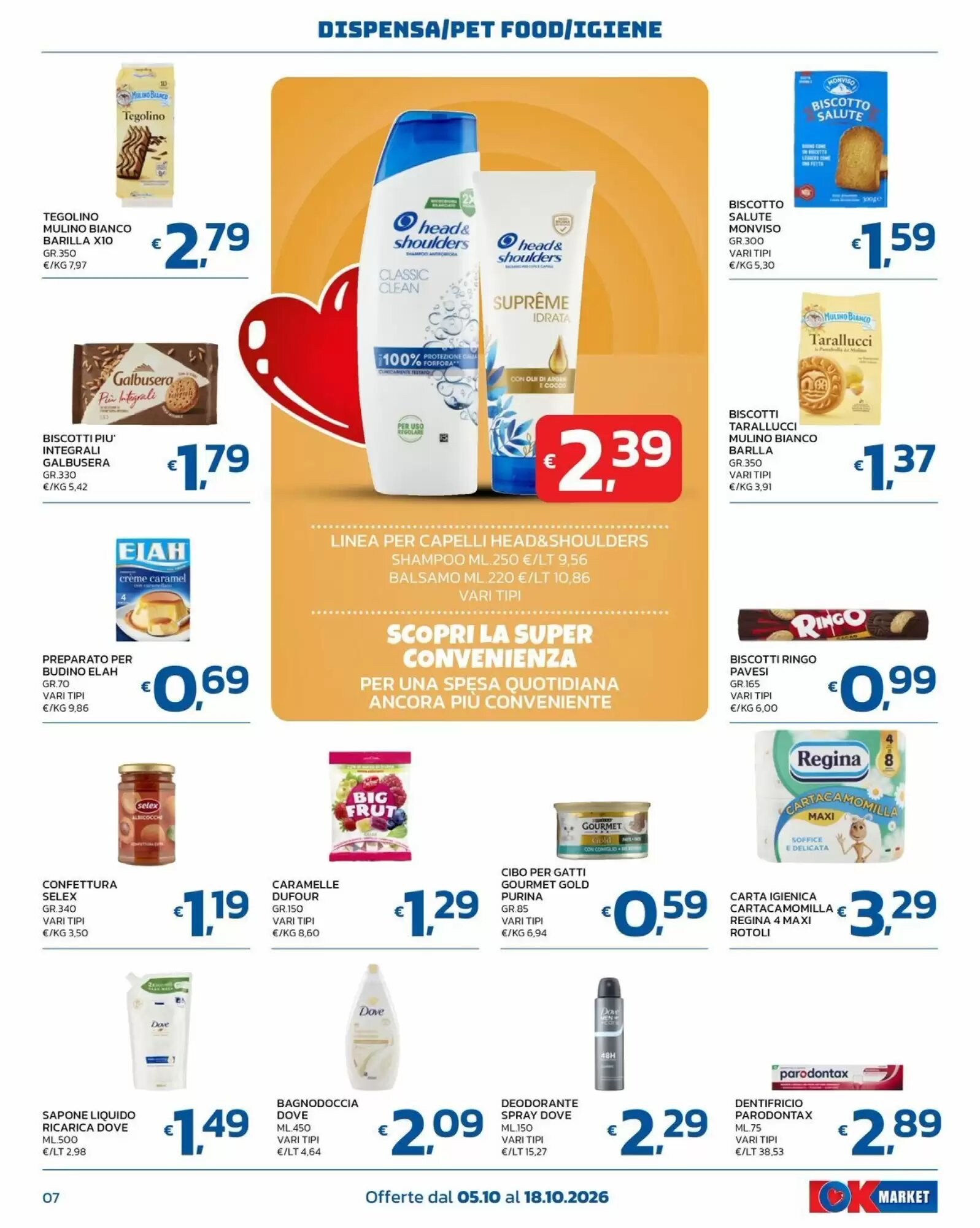 Volantino promozionale Ok Market  valide dal 05/10/2026 - Pagina 7.