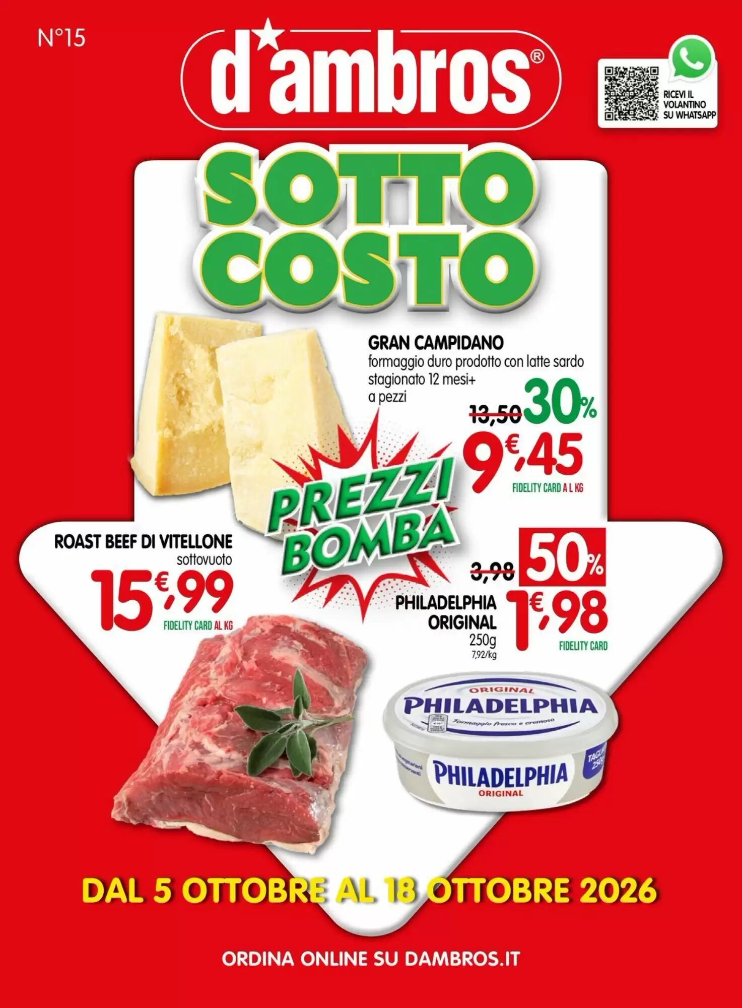 Volantino promozionale D'Ambros valide dal 05/10/2026 - Pagina 1.