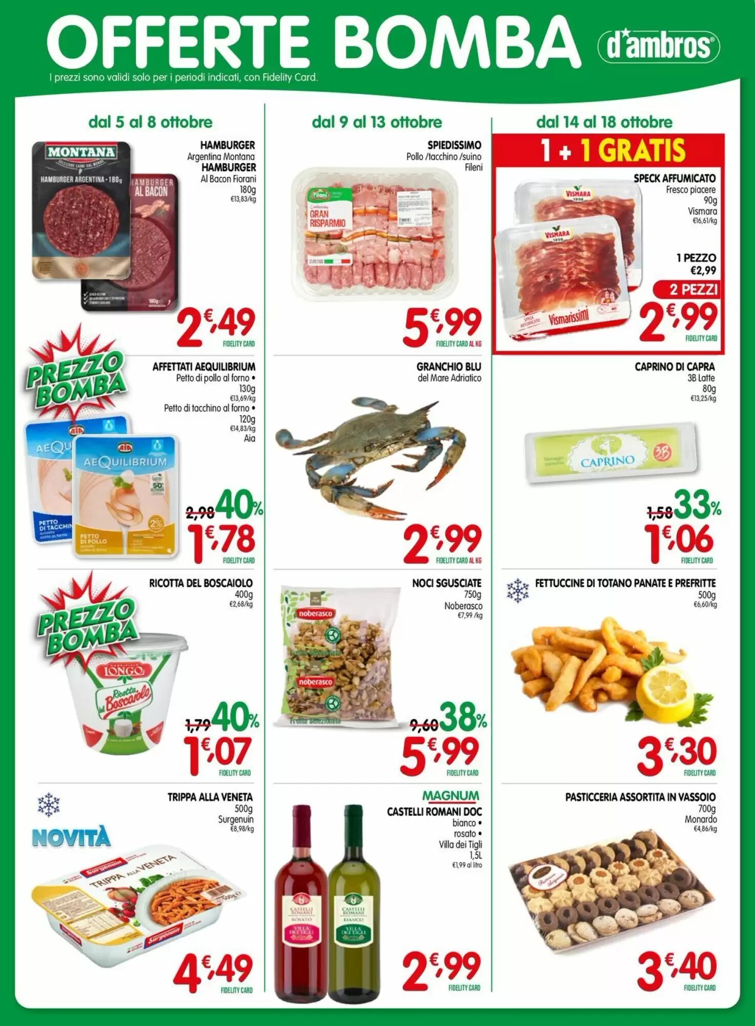 Volantino promozionale D'Ambros  valide dal 05/10/2026 - Pagina 16.