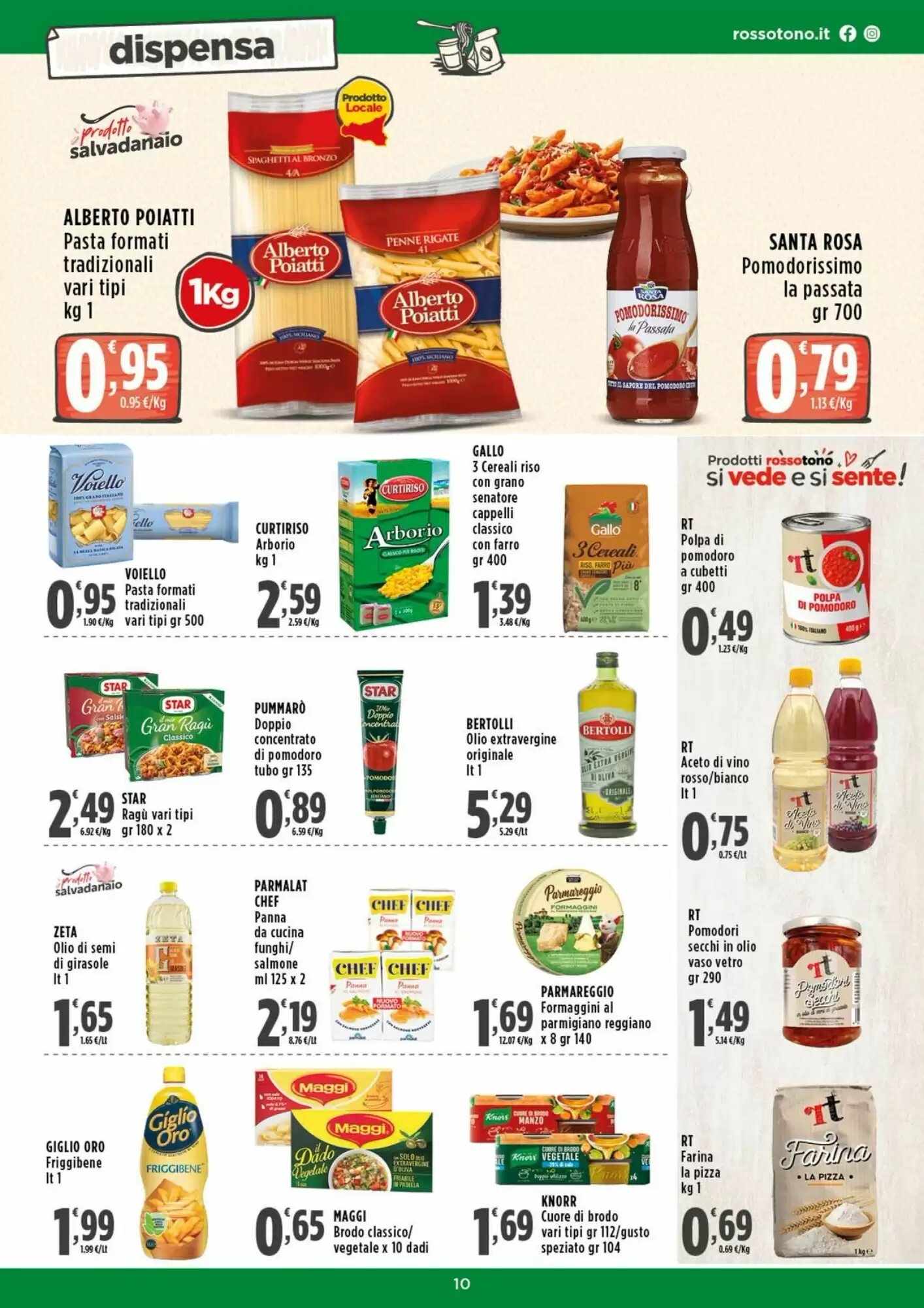 Volantino promozionale Rossotono  valide dal 05/10/2026 - Pagina 10.