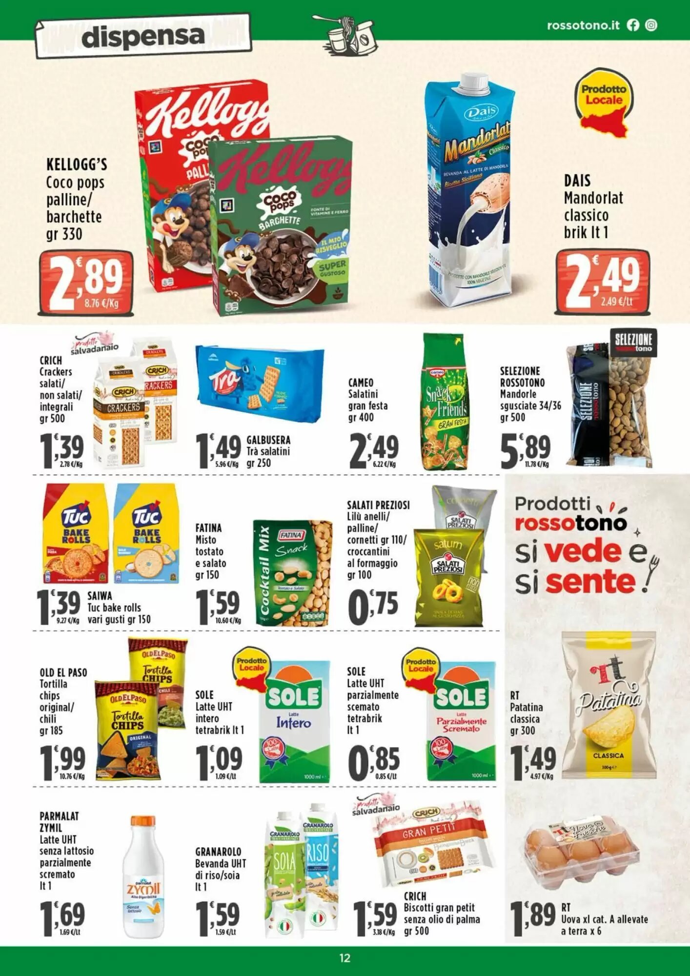 Volantino promozionale Rossotono  valide dal 05/10/2026 - Pagina 12.