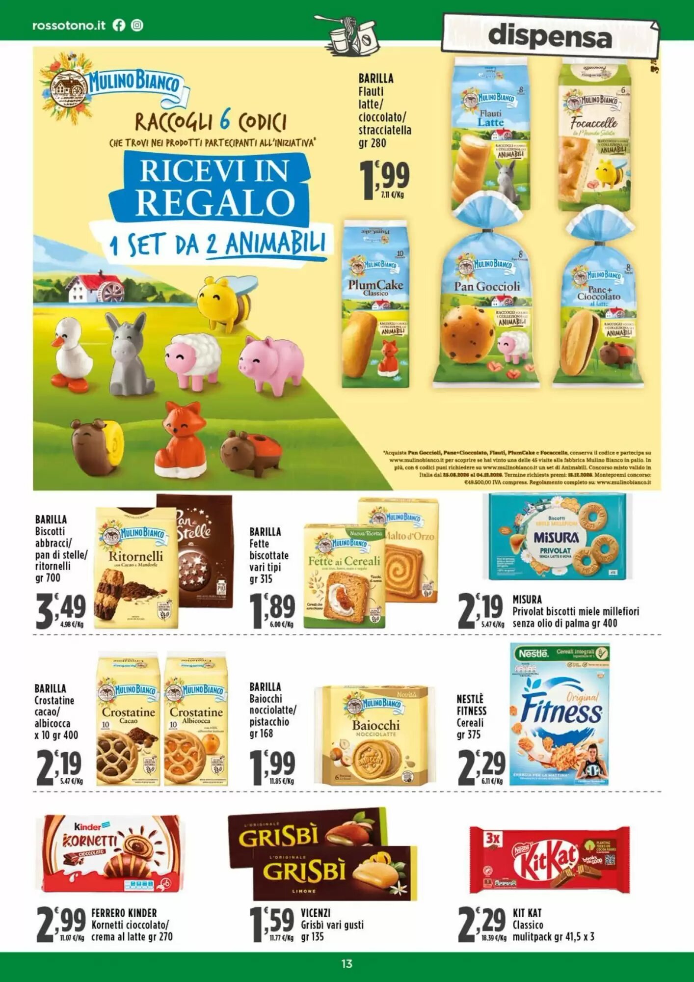 Volantino promozionale Rossotono  valide dal 05/10/2026 - Pagina 13.