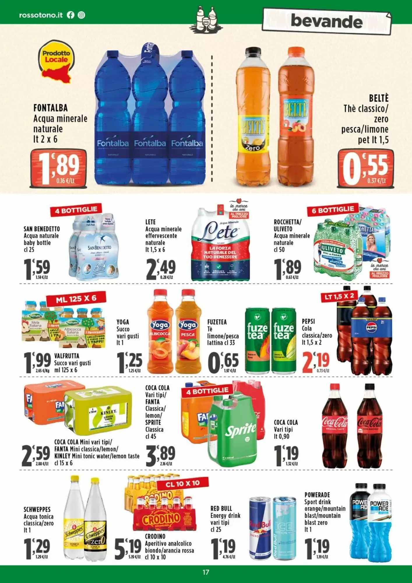 Volantino promozionale Rossotono  valide dal 05/10/2026 - Pagina 17.