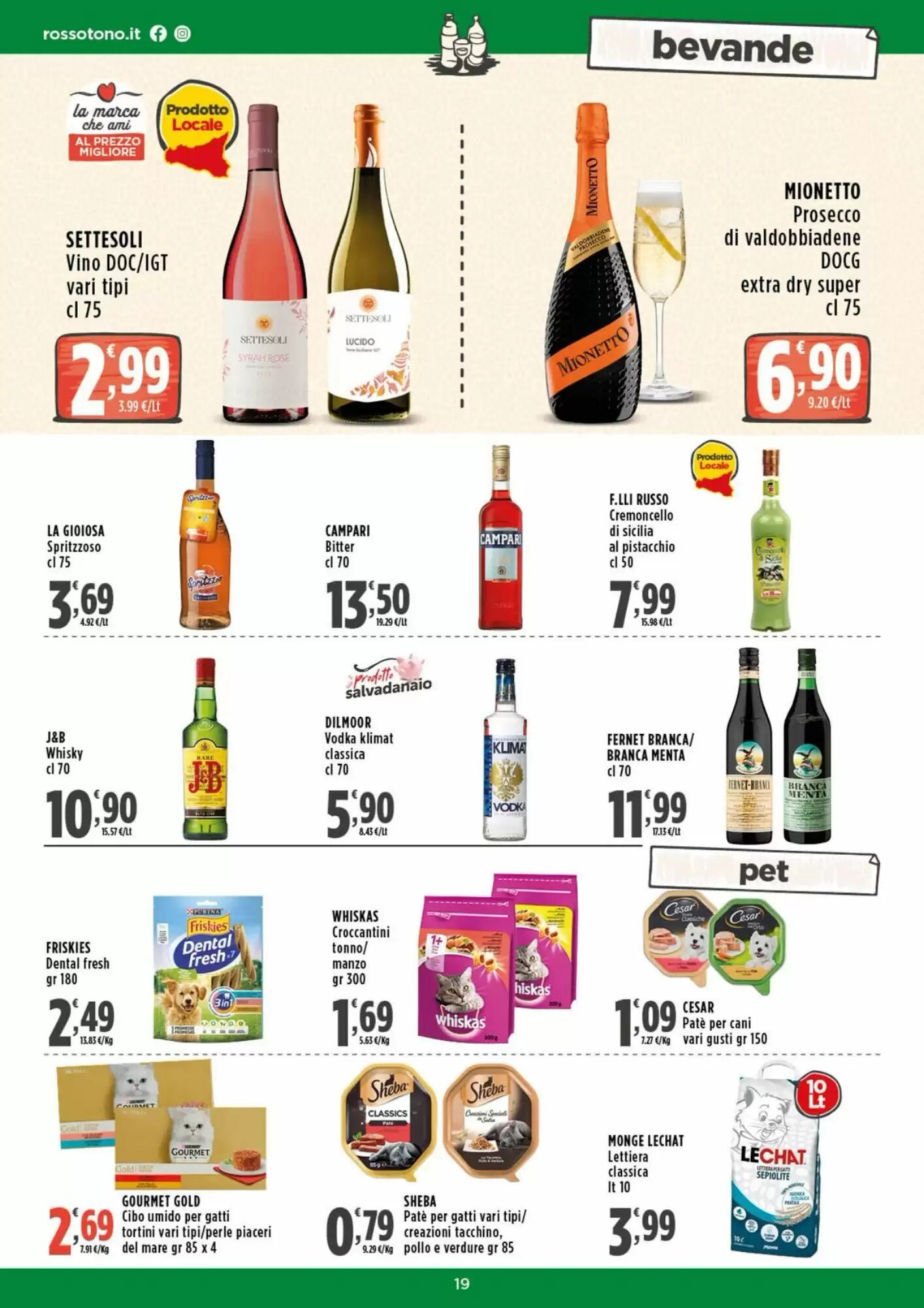 Volantino promozionale Rossotono  valide dal 05/10/2026 - Pagina 19.