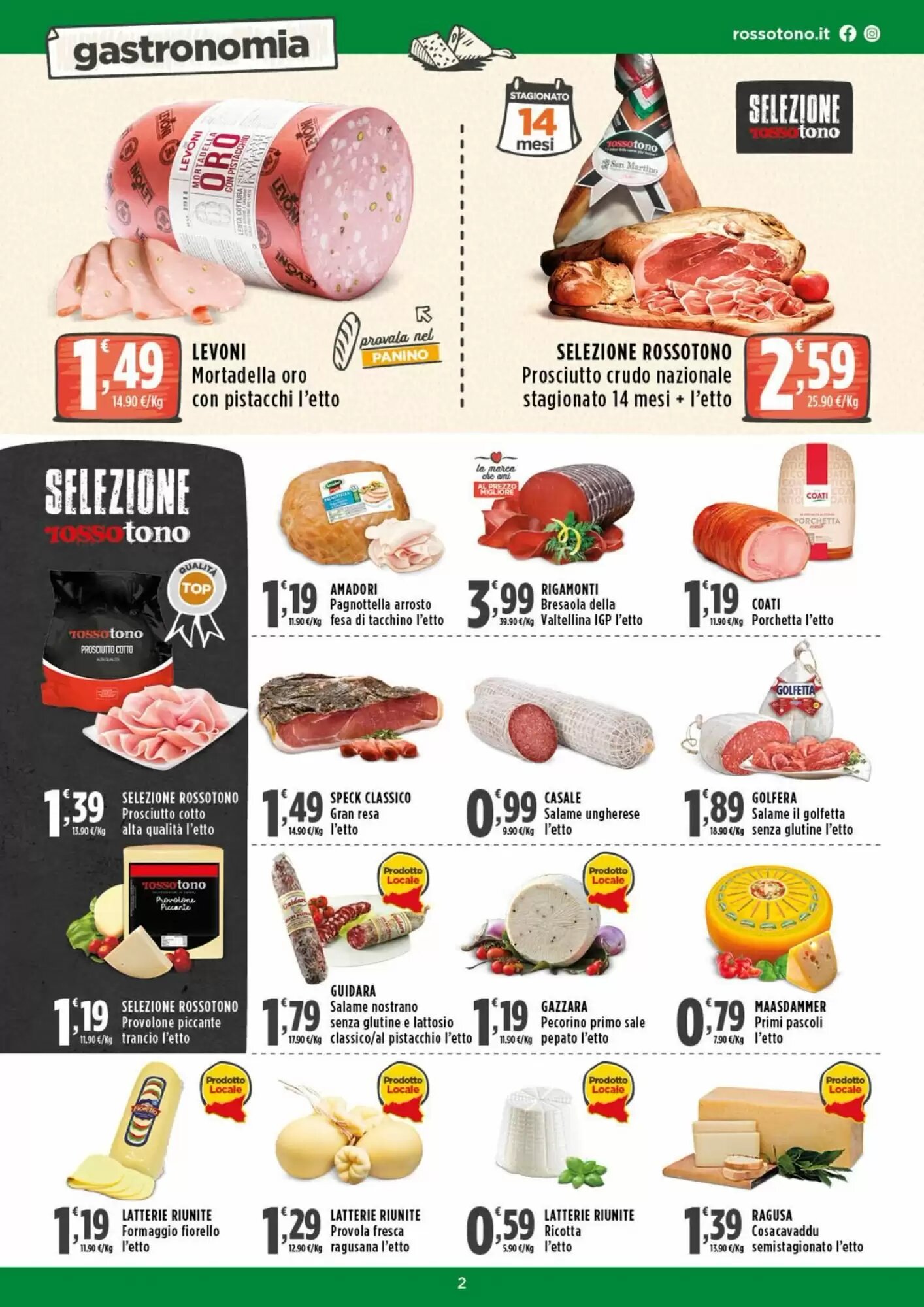 Volantino promozionale Rossotono  valide dal 05/10/2026 - Pagina 2.