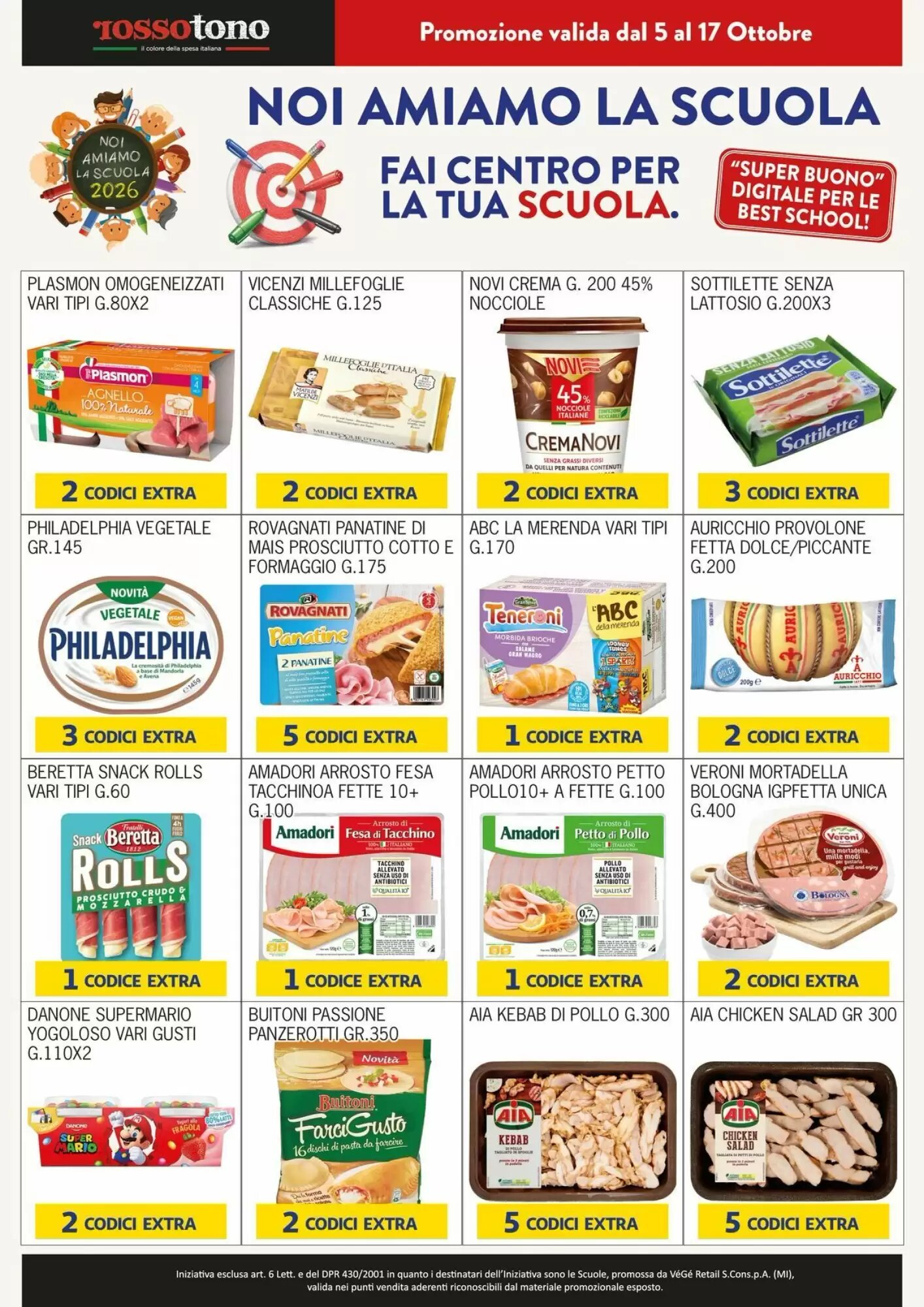Volantino promozionale Rossotono  valide dal 05/10/2026 - Pagina 27.