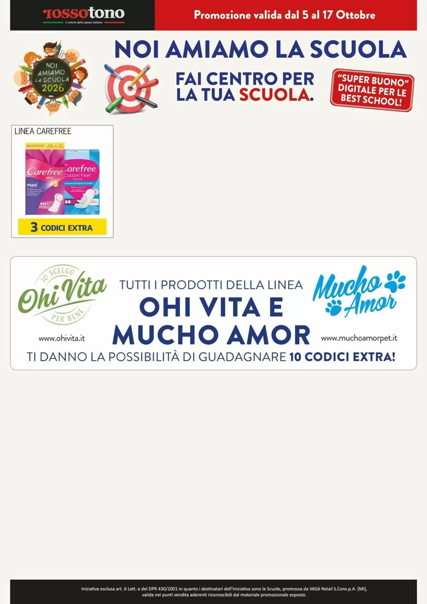 Volantino promozionale Rossotono  valide dal 05/10/2026 - Pagina 29.