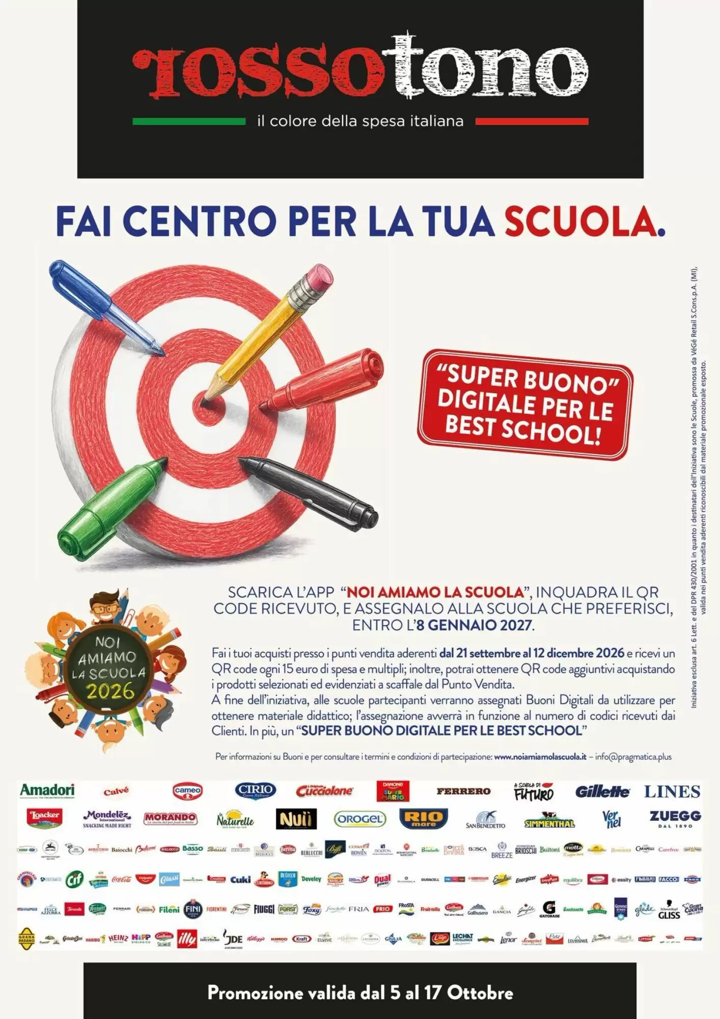 Volantino promozionale Rossotono  valide dal 05/10/2026 - Pagina 30.