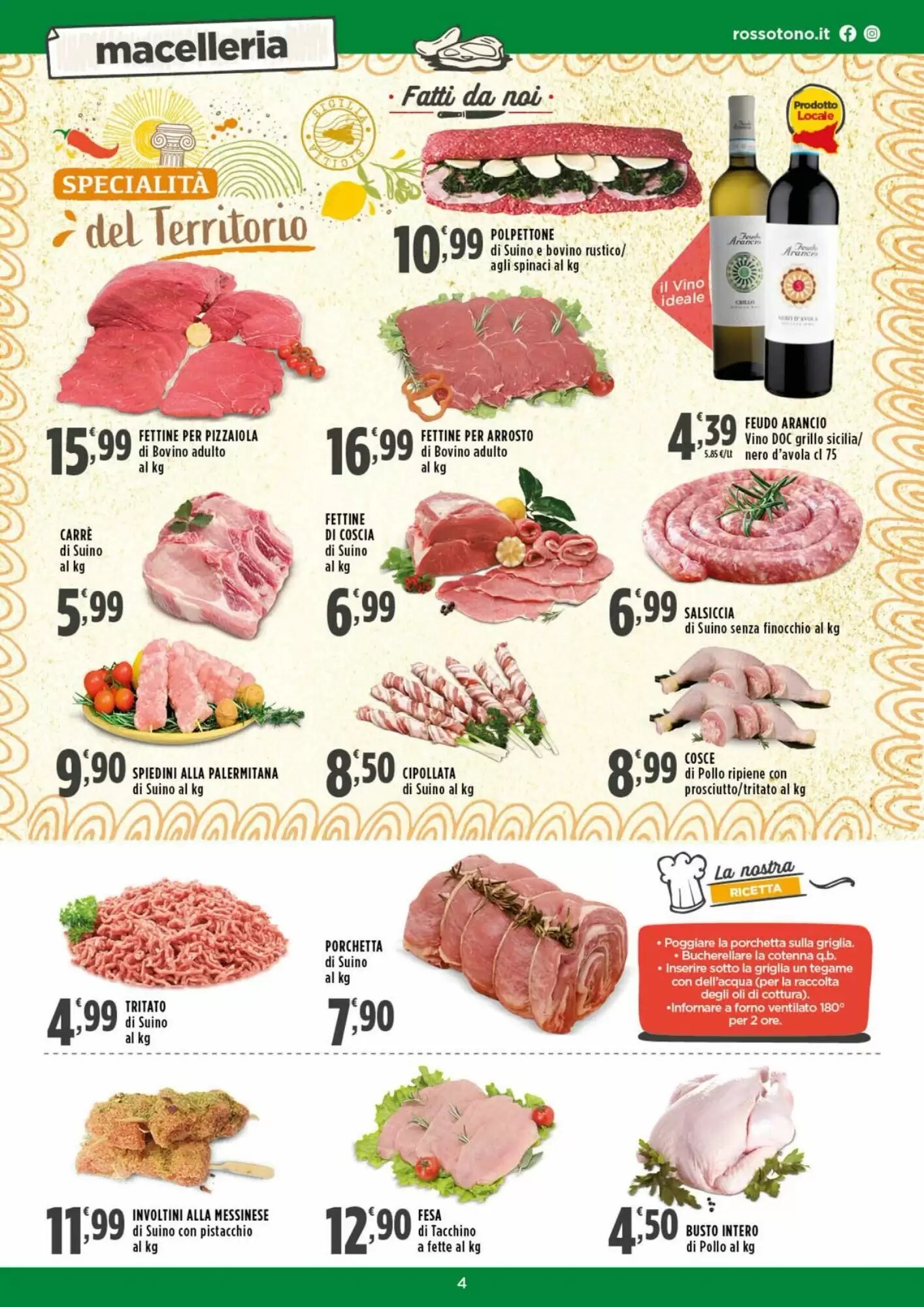Volantino promozionale Rossotono  valide dal 05/10/2026 - Pagina 4.