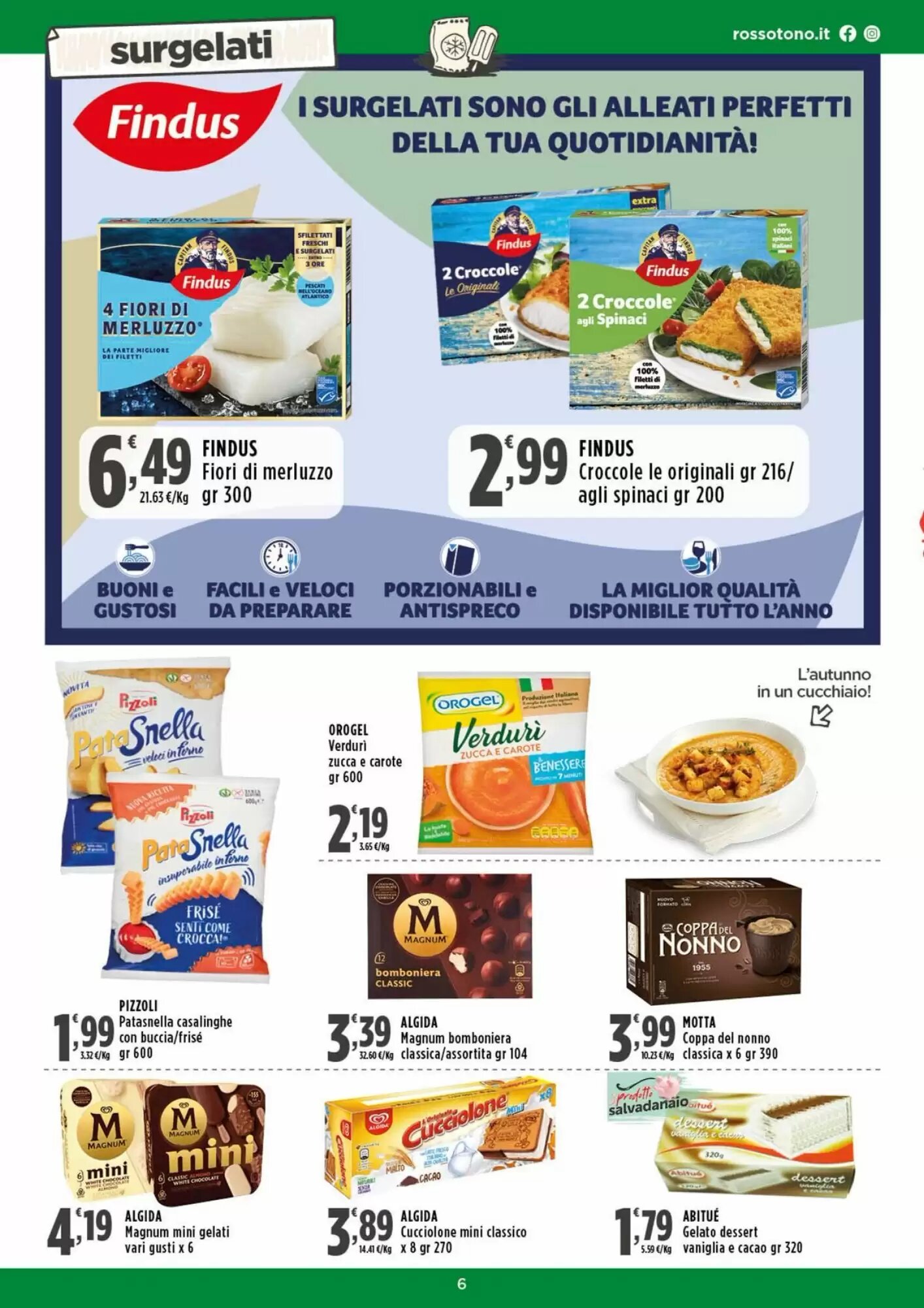Volantino promozionale Rossotono  valide dal 05/10/2026 - Pagina 6.