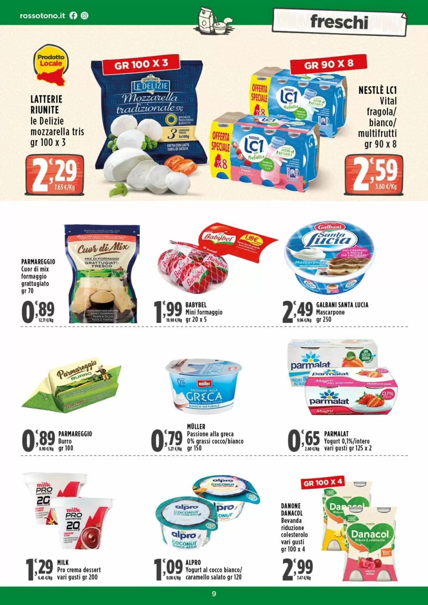 Volantino promozionale Rossotono  valide dal 05/10/2026 - Pagina 9.