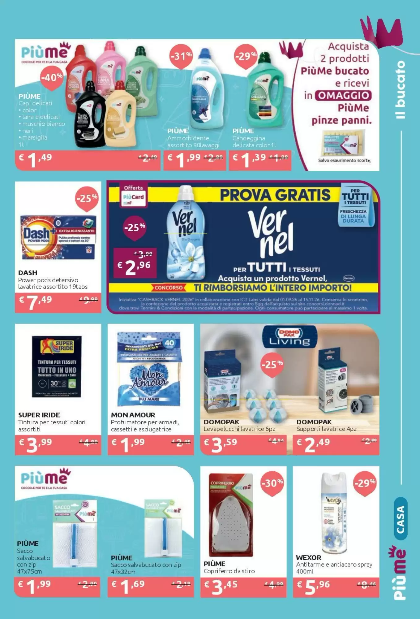 Volantino promozionale PiùMe  valide dal 05/10/2026 - Pagina 19.