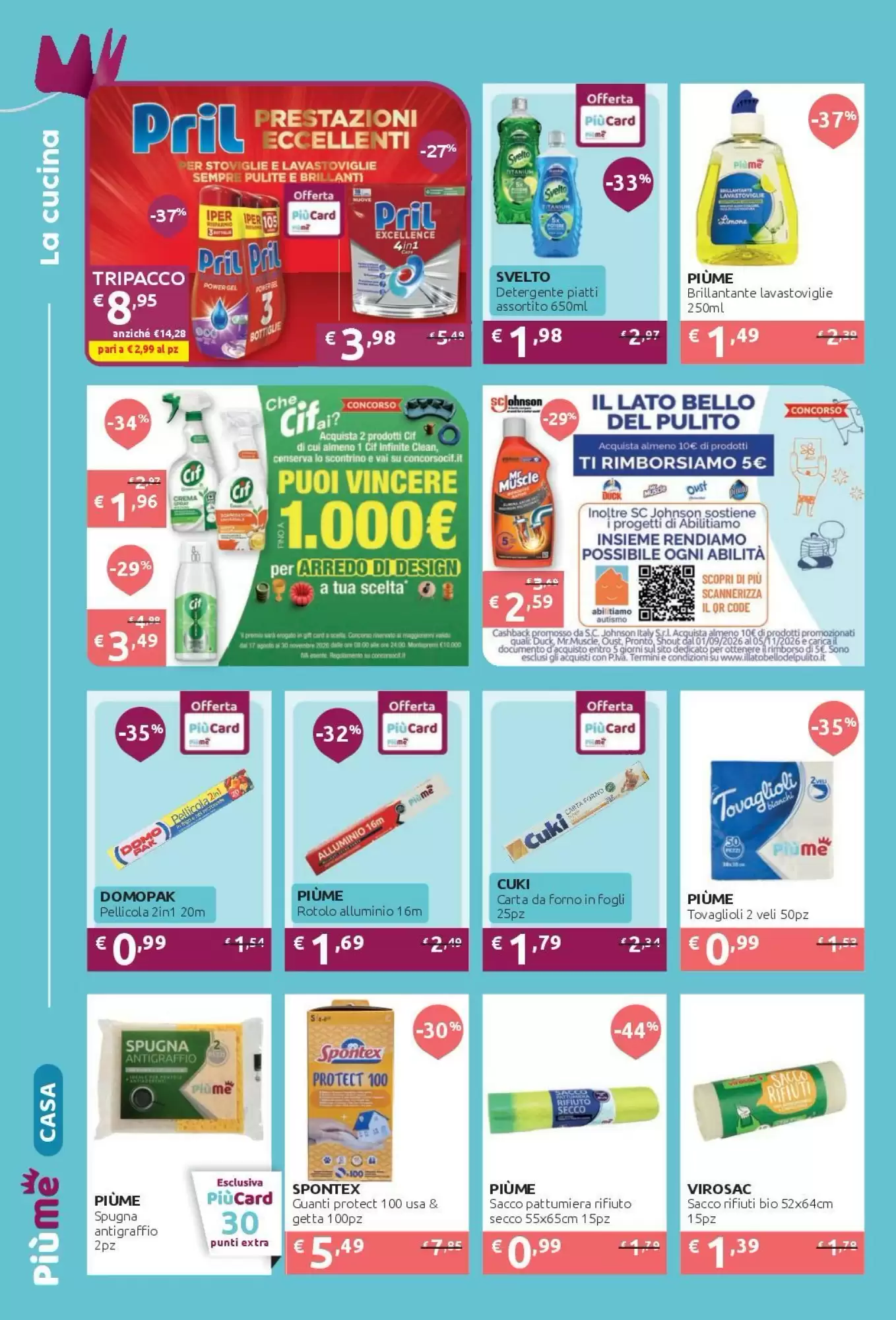 Volantino promozionale PiùMe  valide dal 05/10/2026 - Pagina 22.