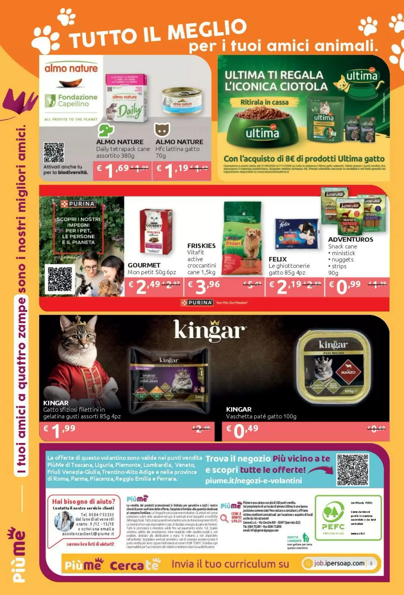 Volantino promozionale PiùMe  valide dal 05/10/2026 - Pagina 24.
