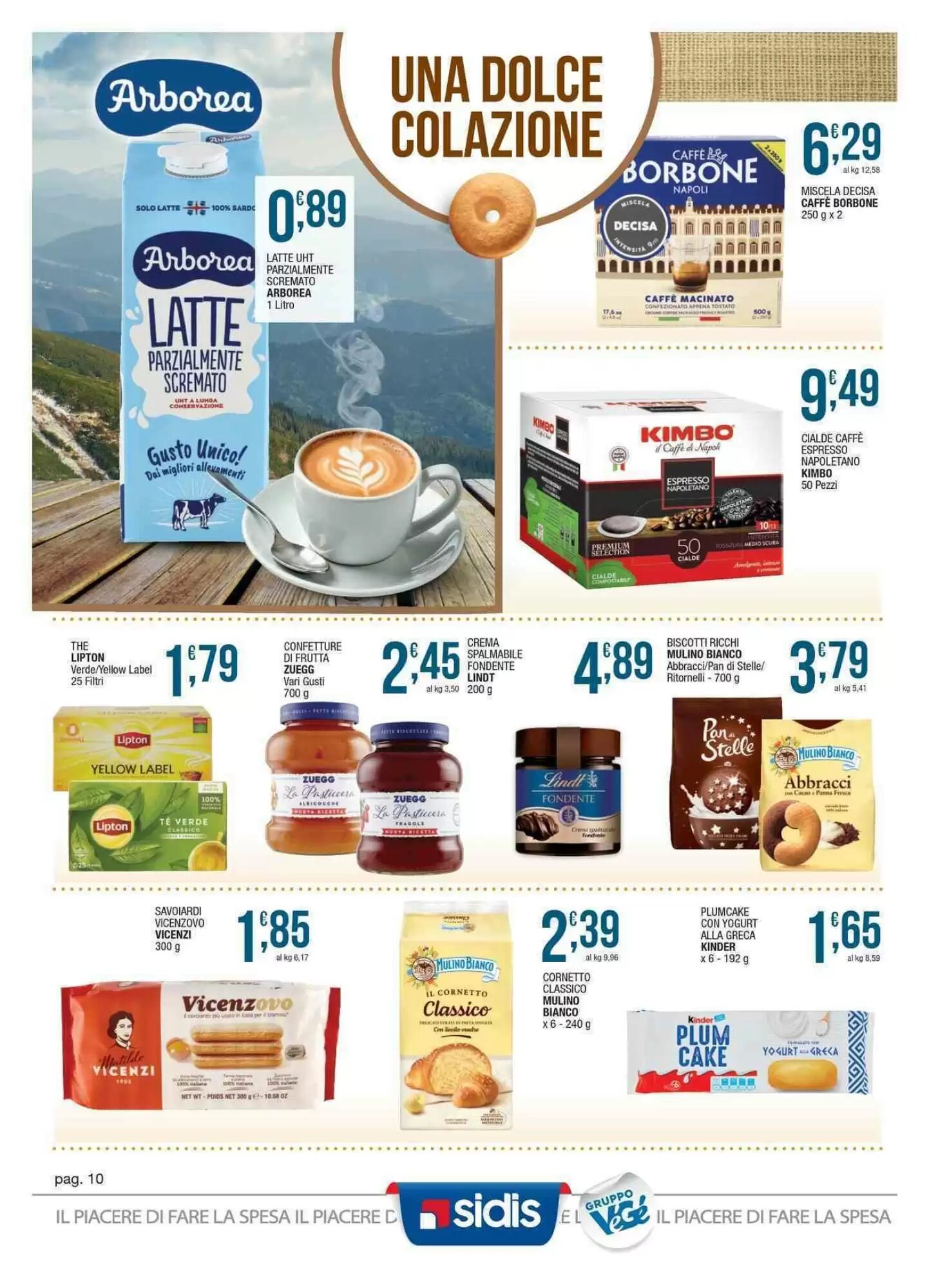 Volantino promozionale Sidis  valide dal 05/10/2026 - Pagina 10.