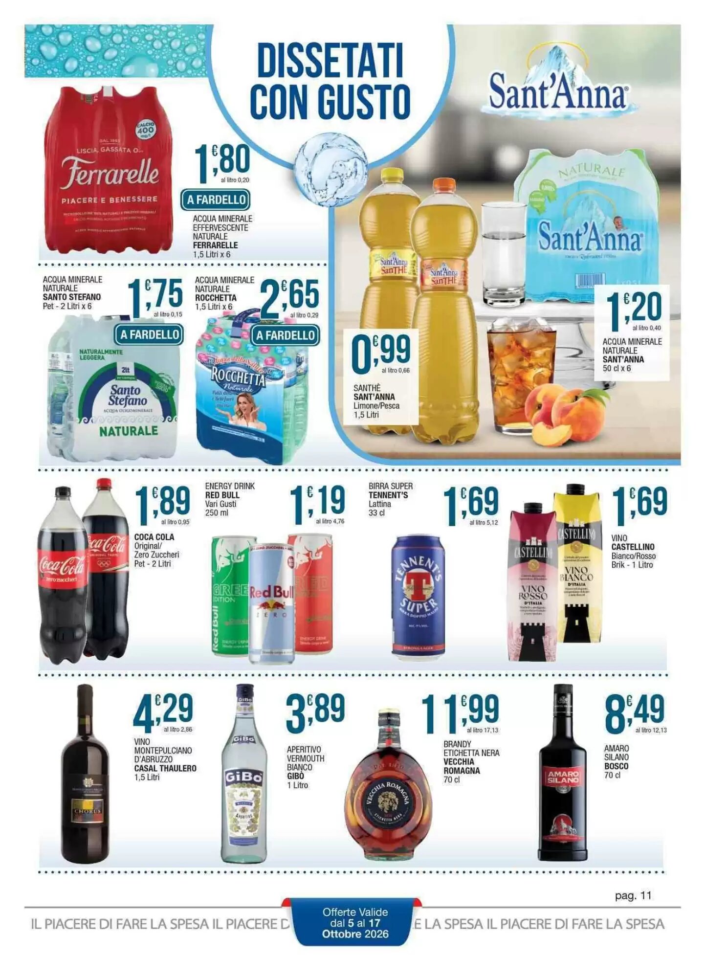 Volantino promozionale Sidis  valide dal 05/10/2026 - Pagina 11.
