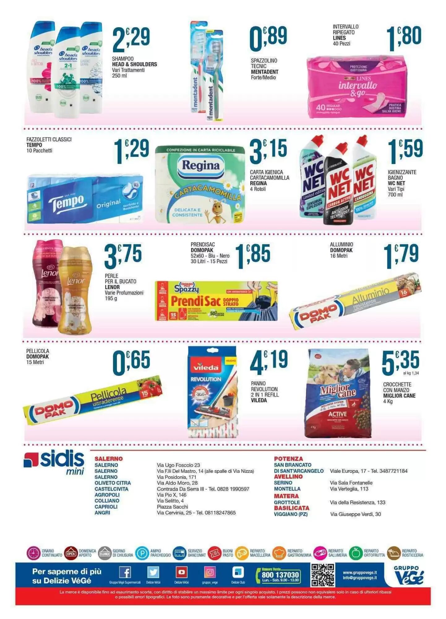Volantino promozionale Sidis  valide dal 05/10/2026 - Pagina 12.
