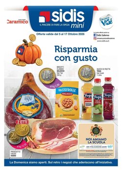 Volantino promozionale Sidis  valide dal 05/10/2026
