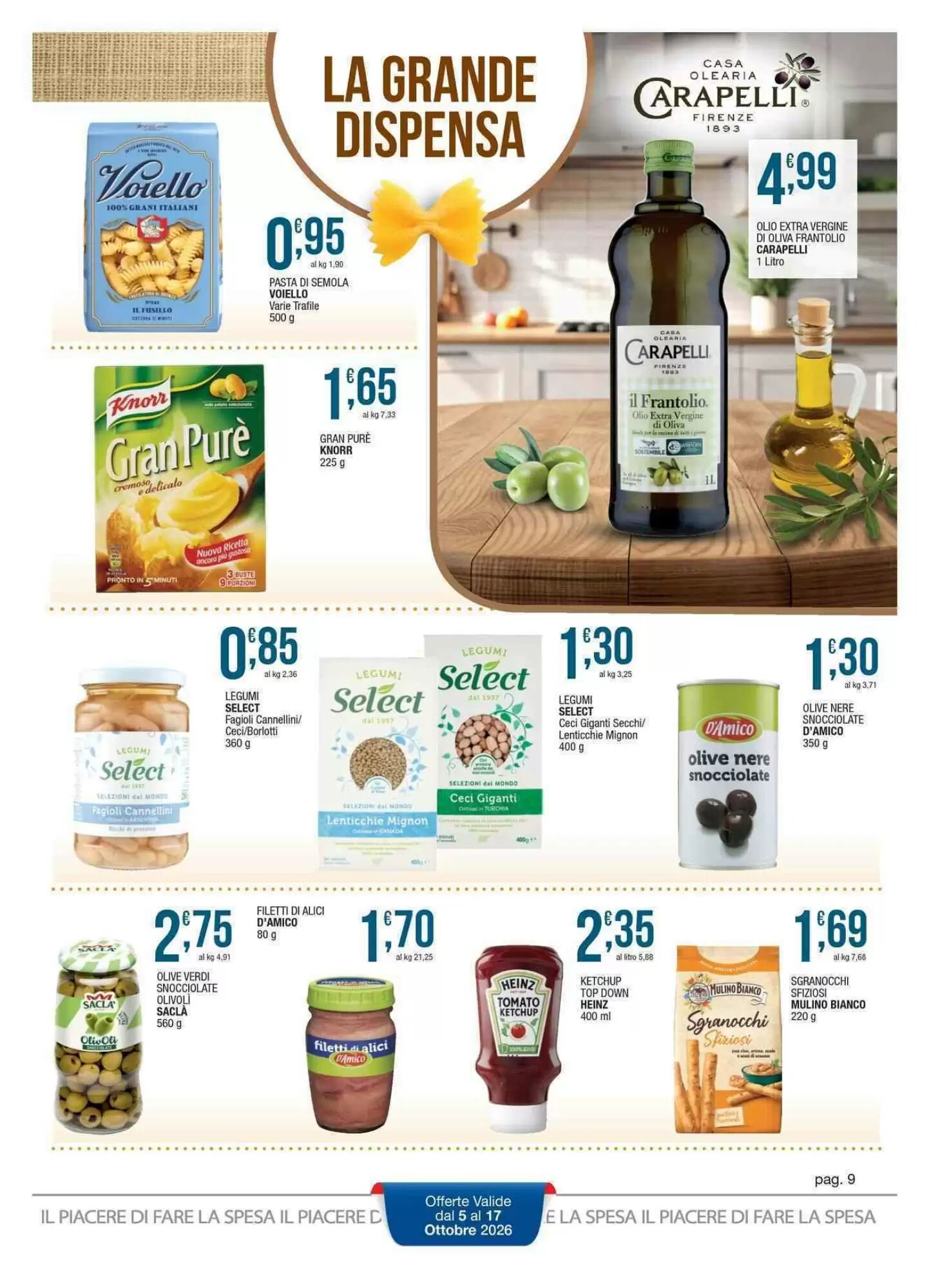Volantino promozionale Sidis  valide dal 05/10/2026 - Pagina 9.