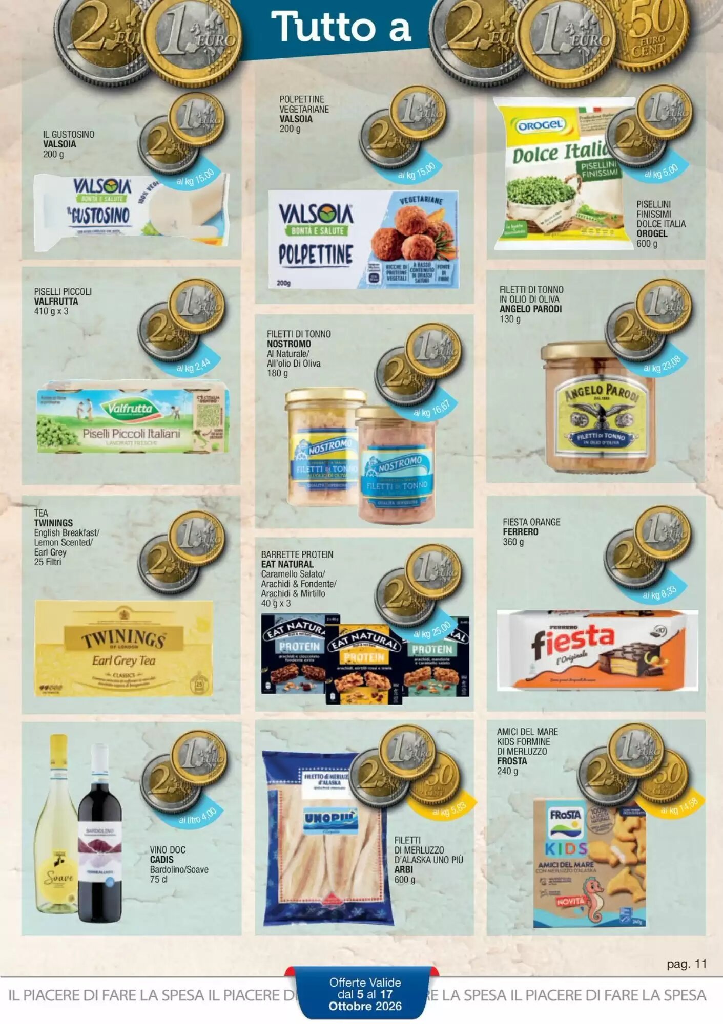 Volantino promozionale Sidis  valide dal 05/10/2026 - Pagina 11.
