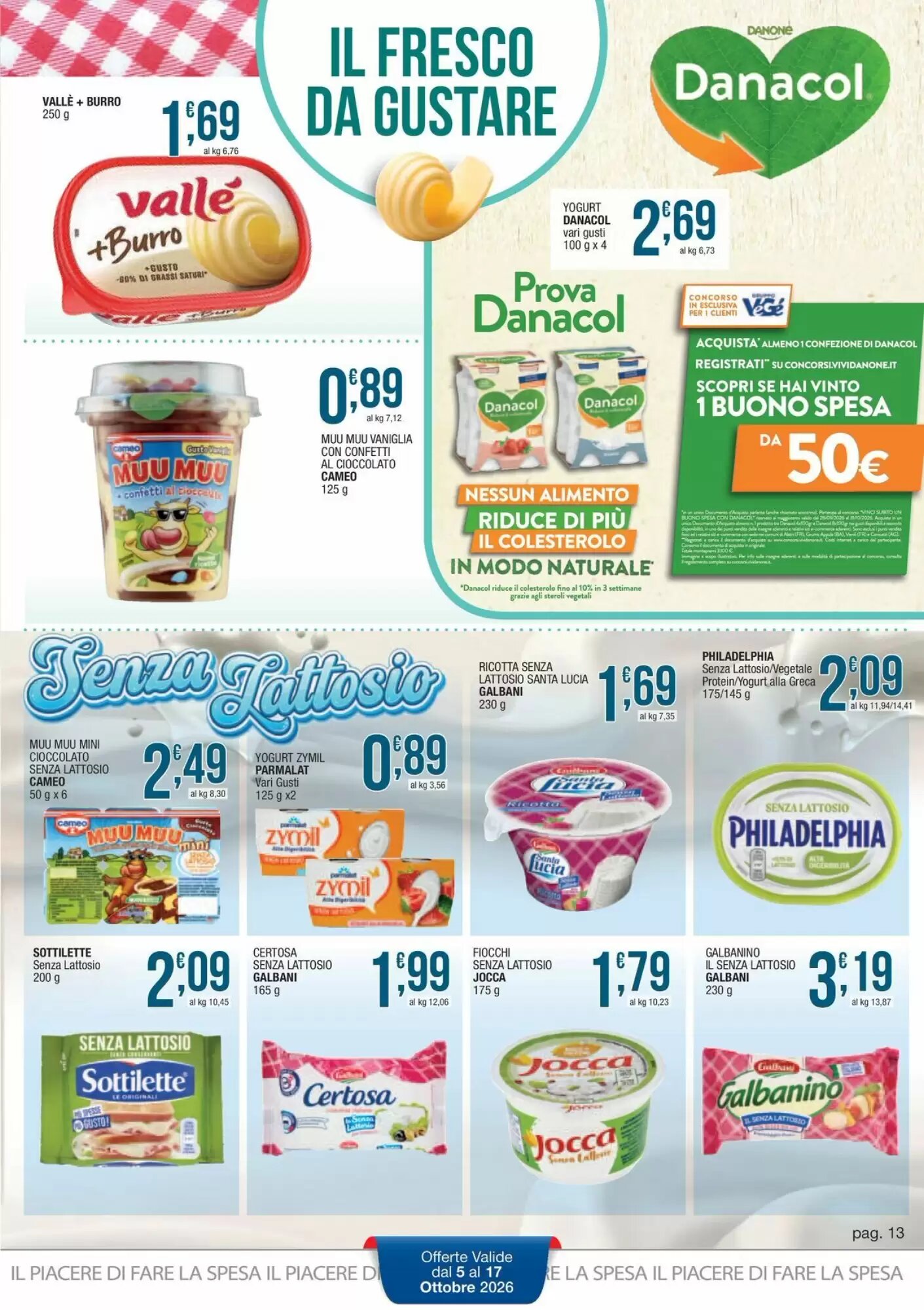 Volantino promozionale Sidis  valide dal 05/10/2026 - Pagina 13.
