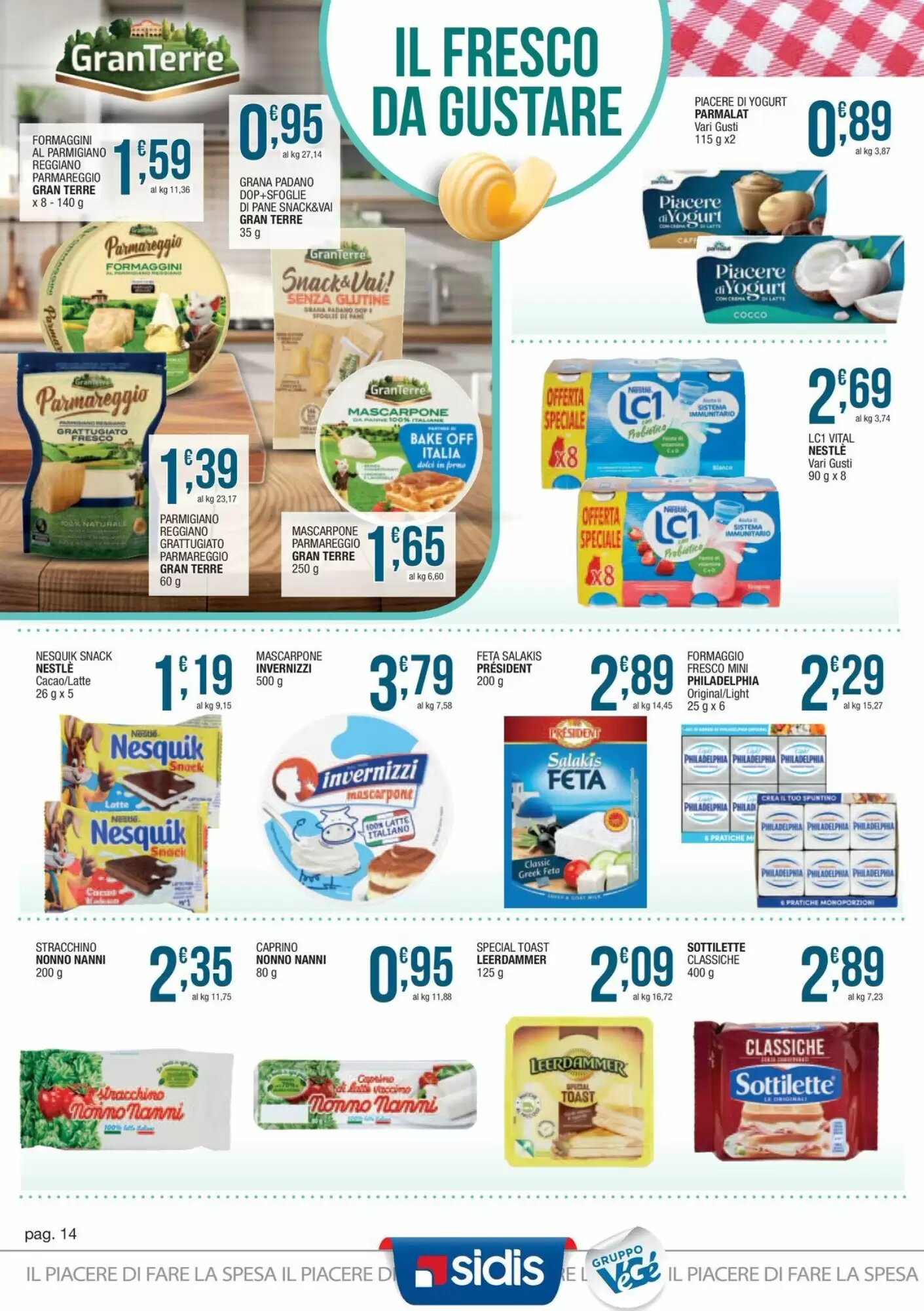 Volantino promozionale Sidis  valide dal 05/10/2026 - Pagina 14.