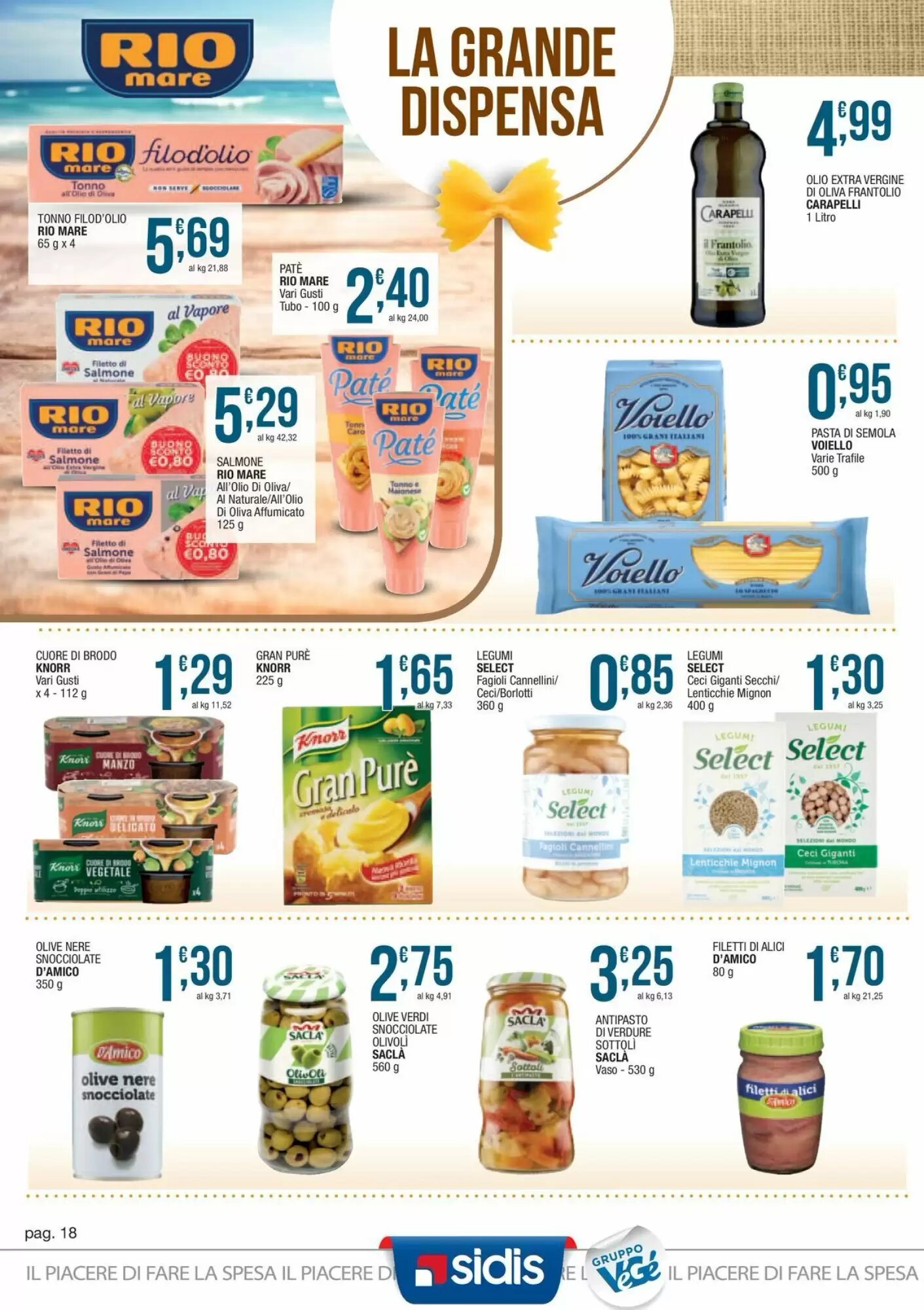 Volantino promozionale Sidis  valide dal 05/10/2026 - Pagina 18.