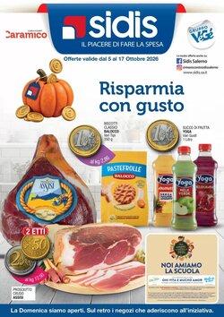 Volantino promozionale Sidis  valide dal 05/10/2026