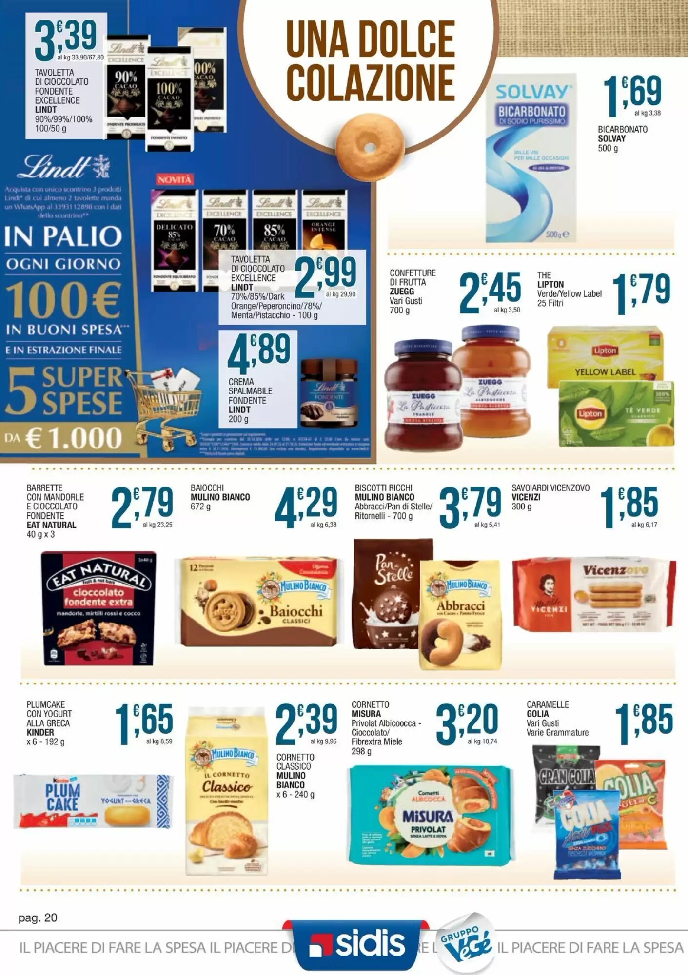 Volantino promozionale Sidis  valide dal 05/10/2026 - Pagina 20.