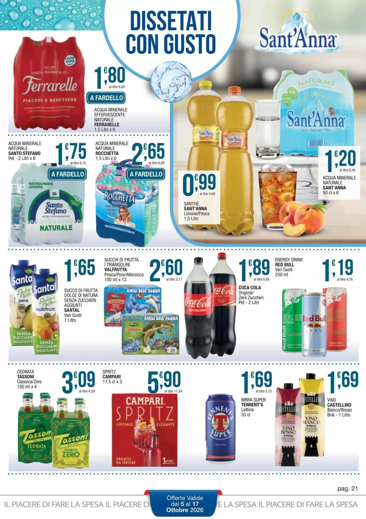 Volantino promozionale Sidis  valide dal 05/10/2026 - Pagina 21.