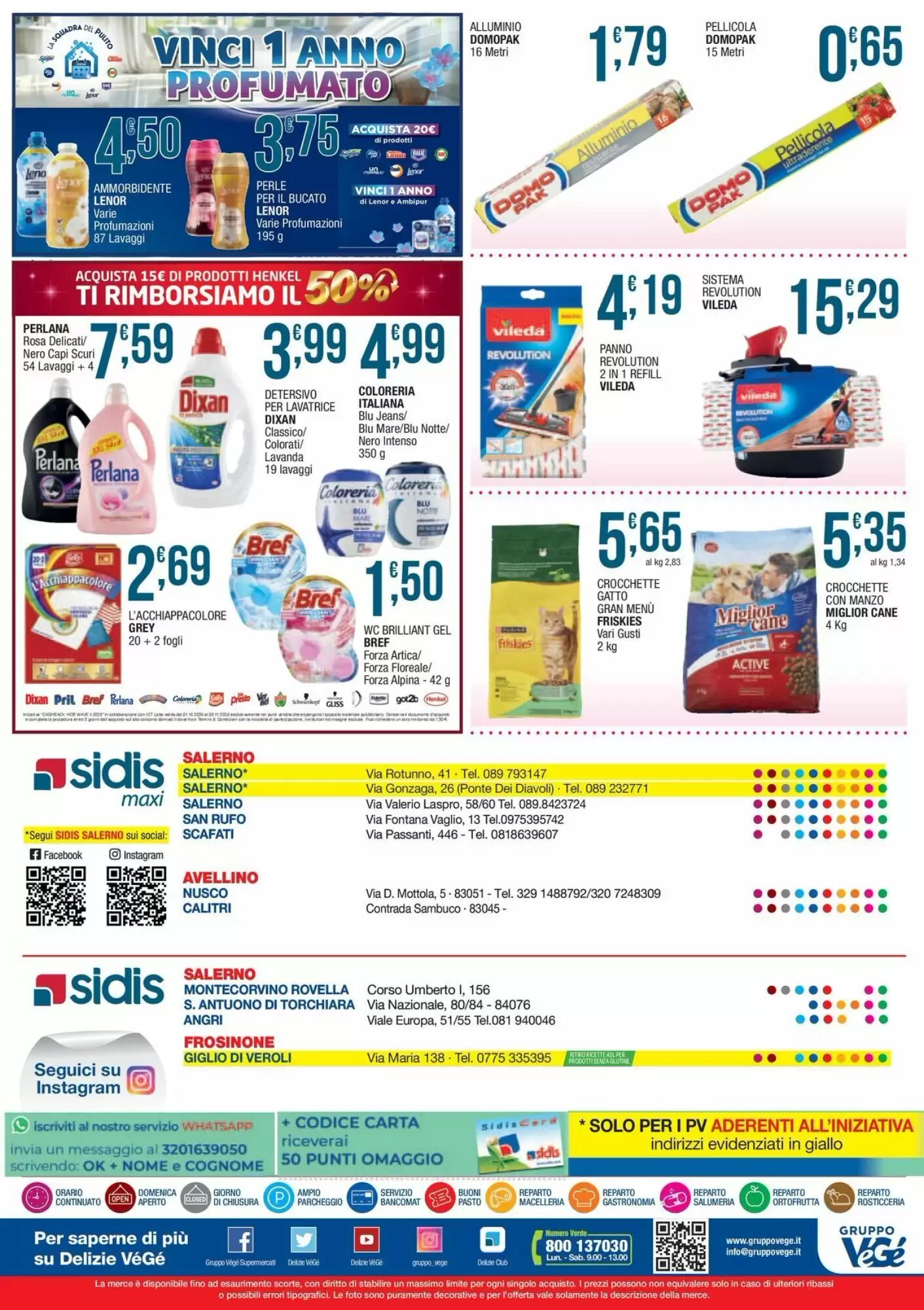 Volantino promozionale Sidis  valide dal 05/10/2026 - Pagina 24.