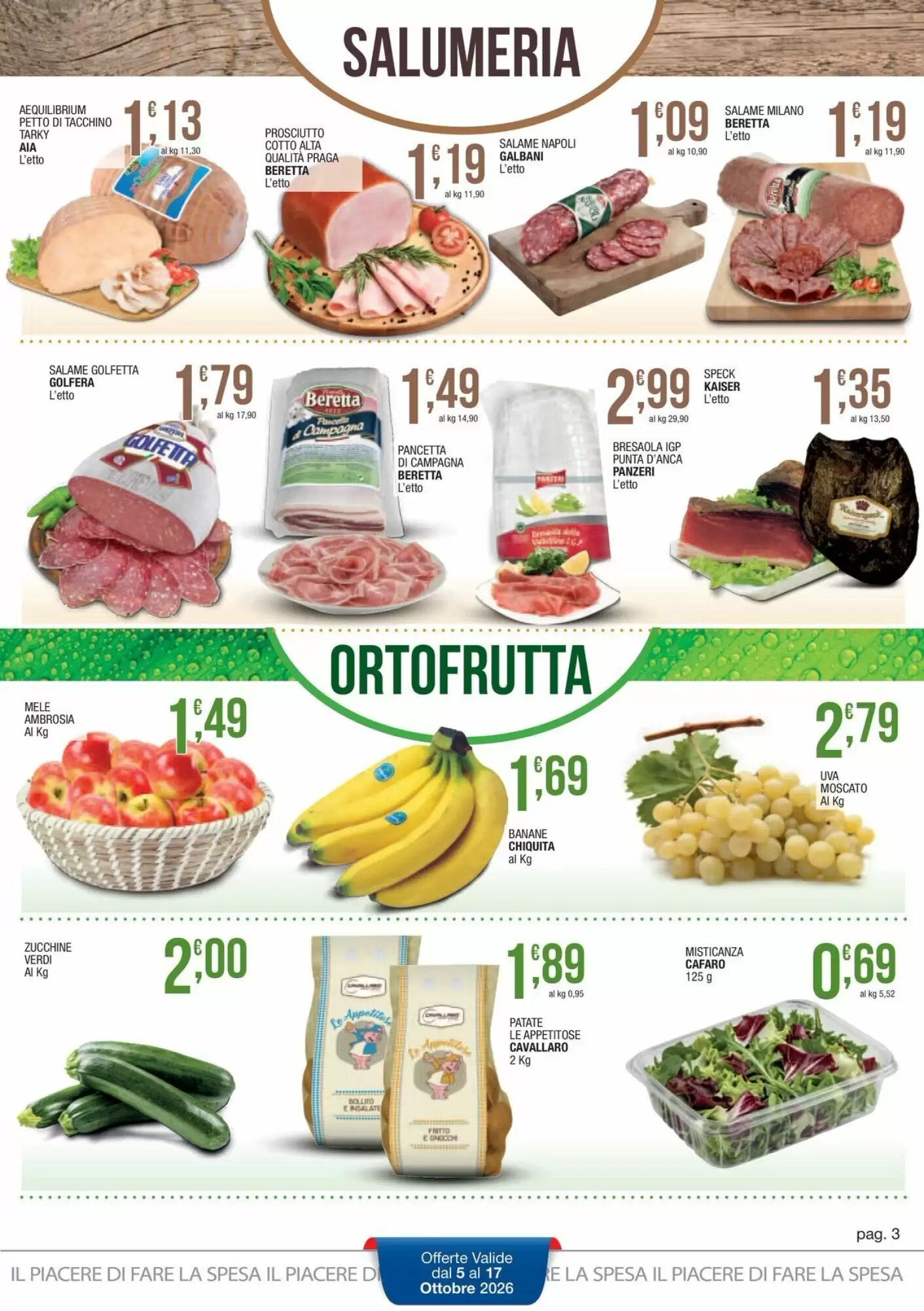 Volantino promozionale Sidis  valide dal 05/10/2026 - Pagina 3.
