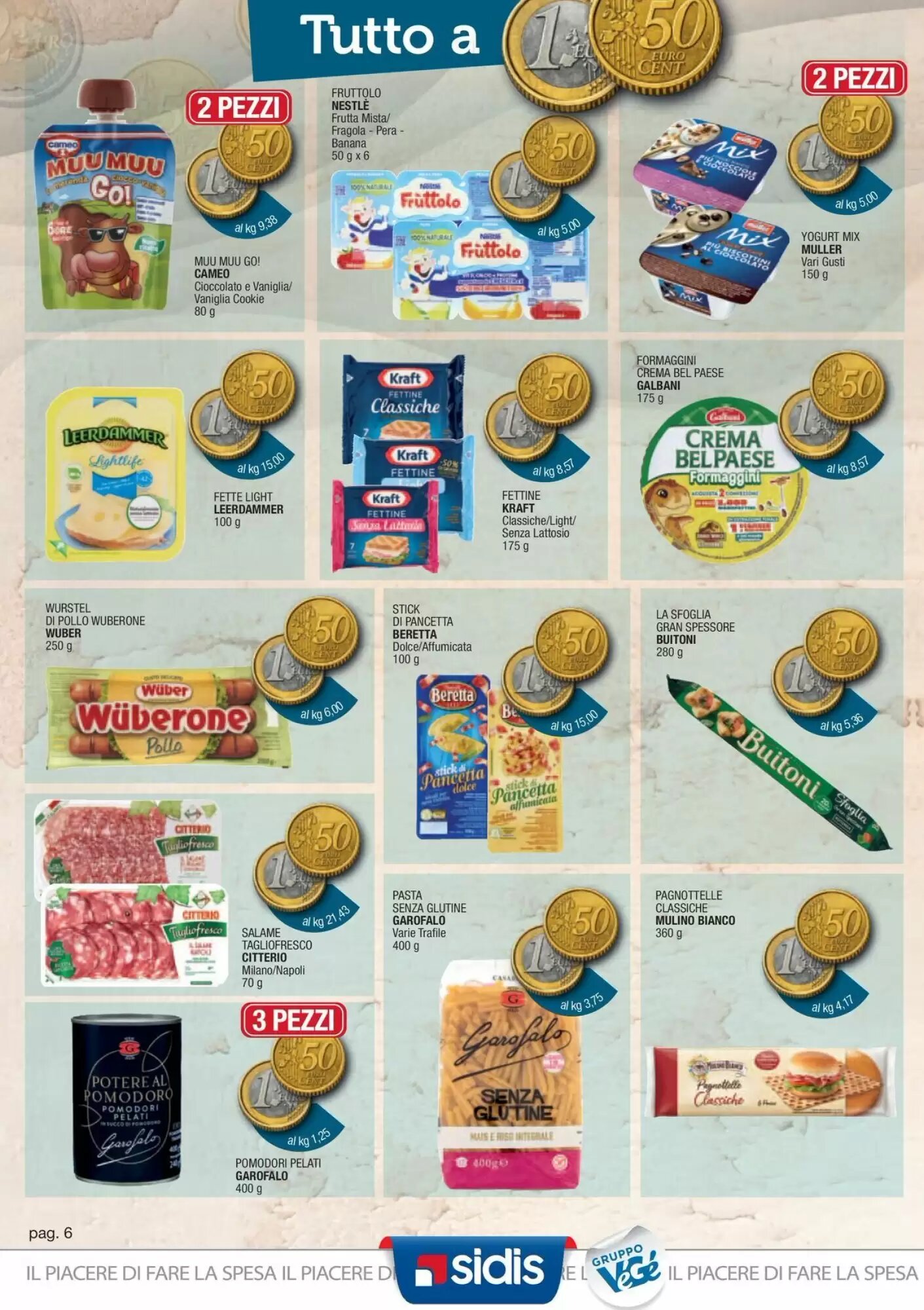 Volantino promozionale Sidis  valide dal 05/10/2026 - Pagina 6.