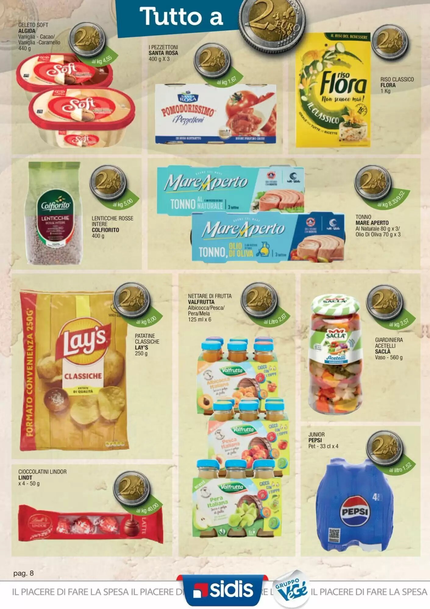 Volantino promozionale Sidis  valide dal 05/10/2026 - Pagina 8.